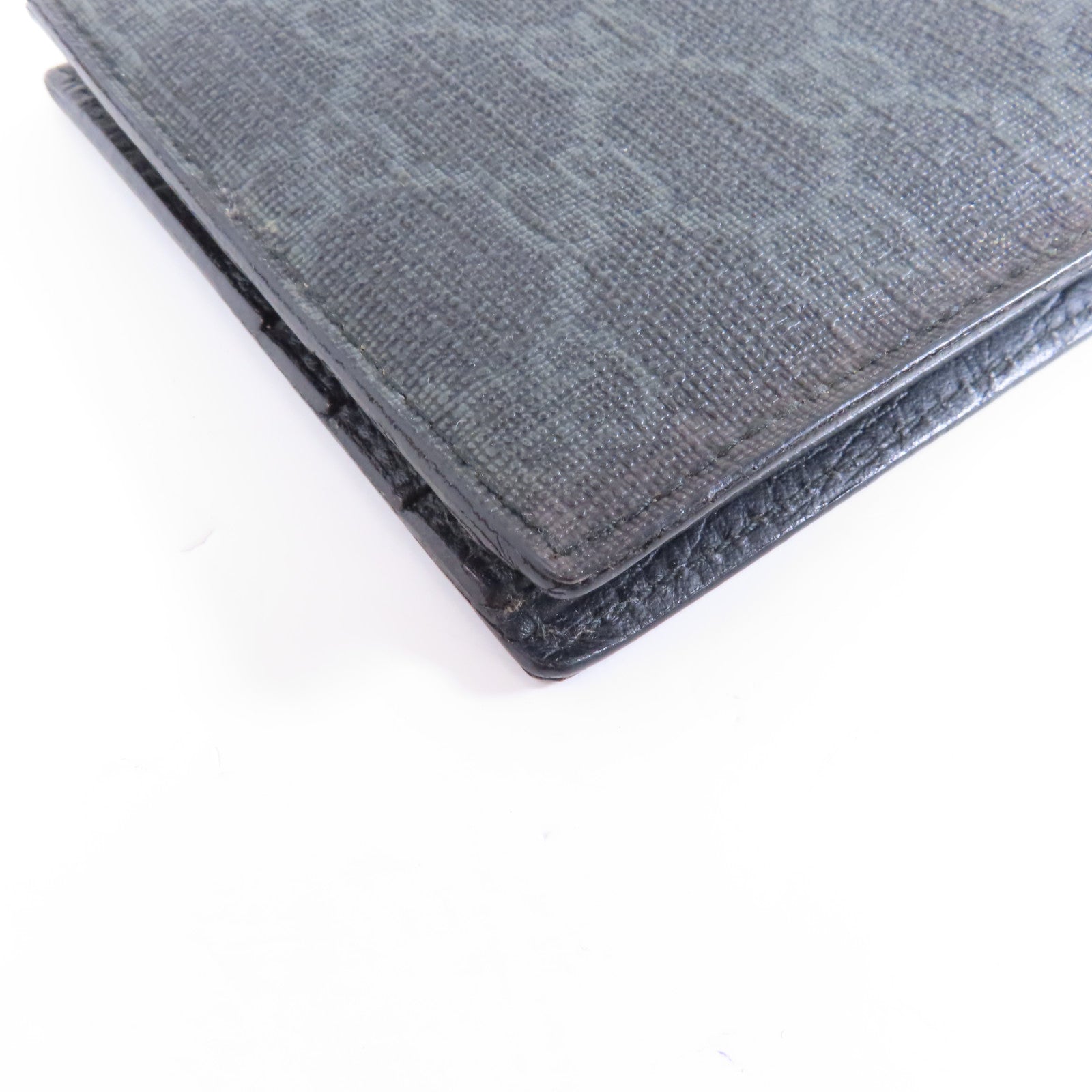 GUCCI 塗層帆布Wallet錢包黑色