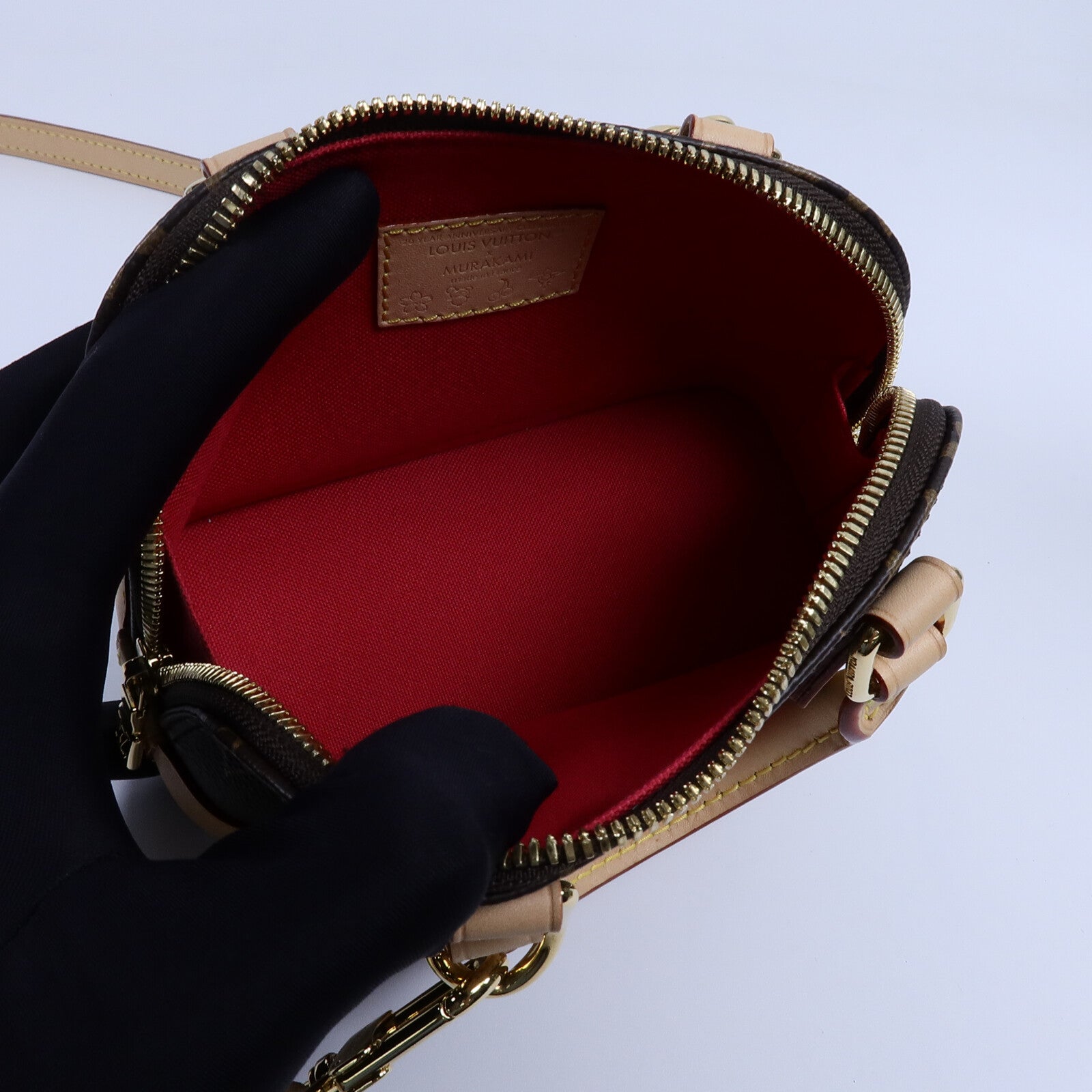 LOUIS VUITTON Monogram LV x TM Nano Alma手挽肩背兩用袋