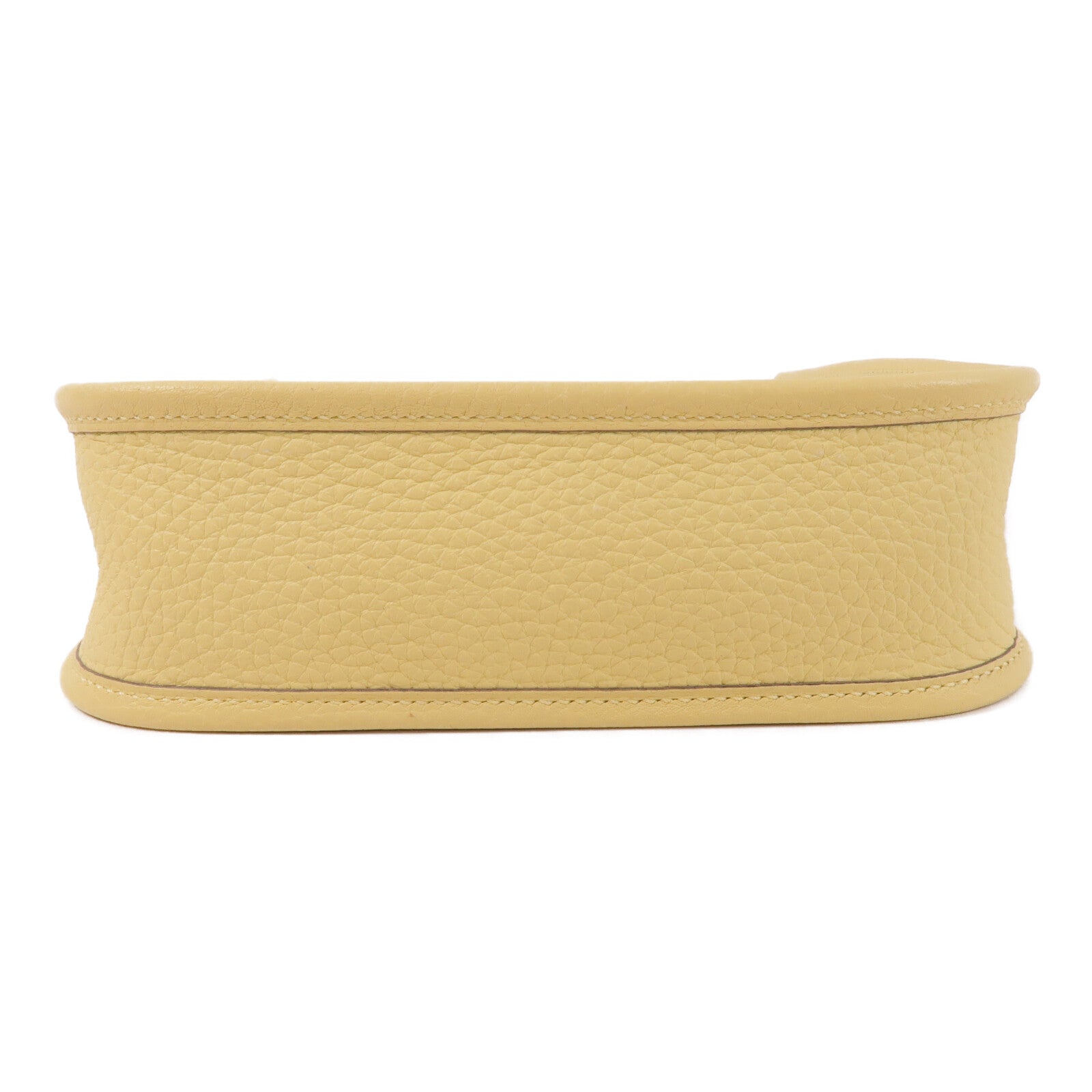 HERMES Clemence皮革Evelyne TPM肩背袋Jaune Poussin