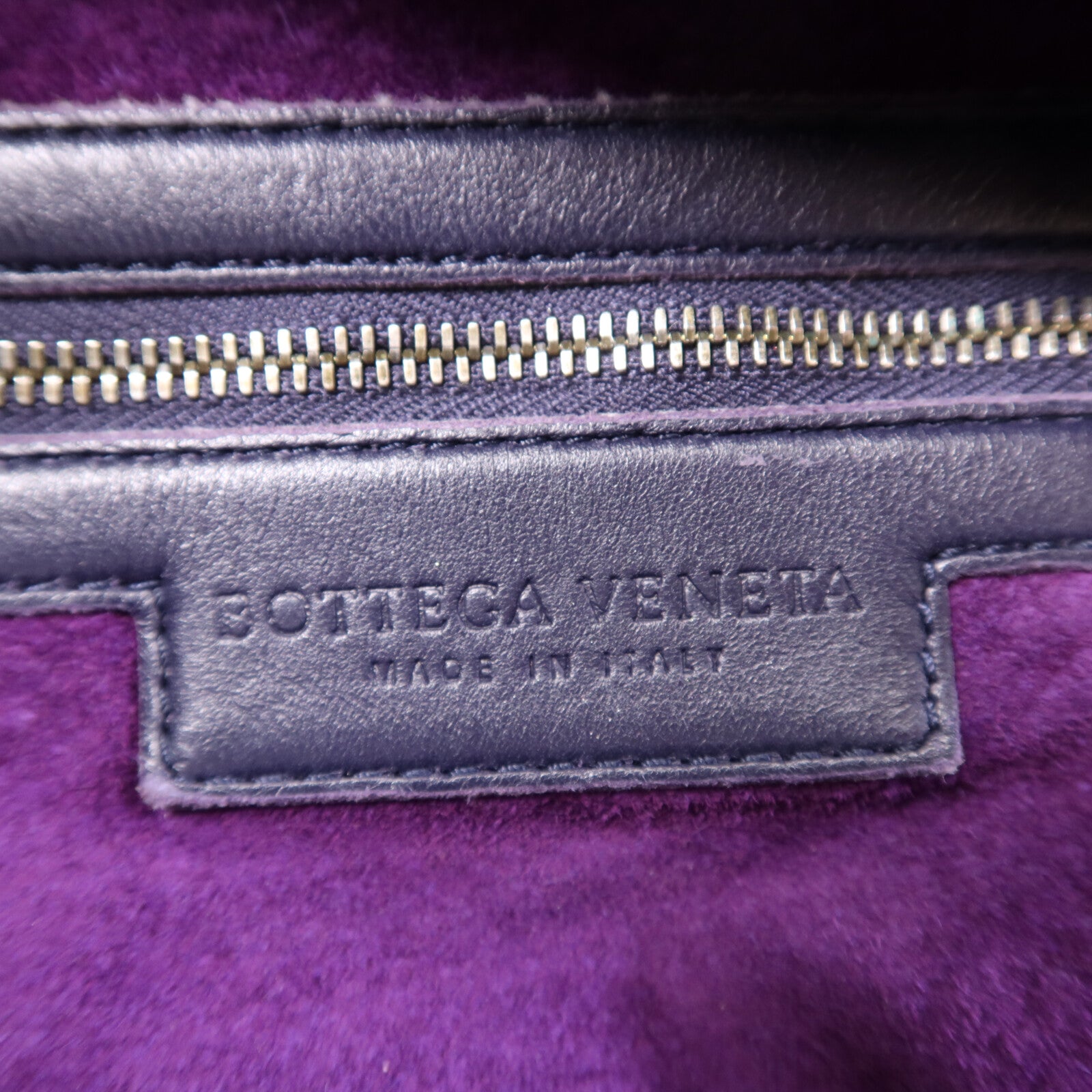 BOTTEGA VENETA 織紋皮革Shoulder Bag金扣肩背袋