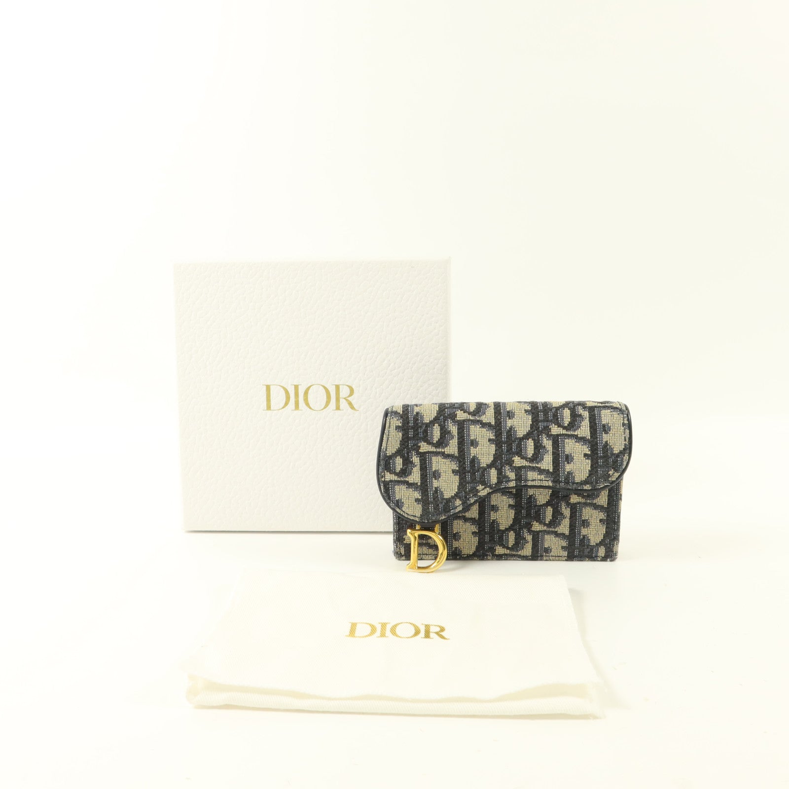 Dior 帆布Saddle Bloom Card Holder卡片套