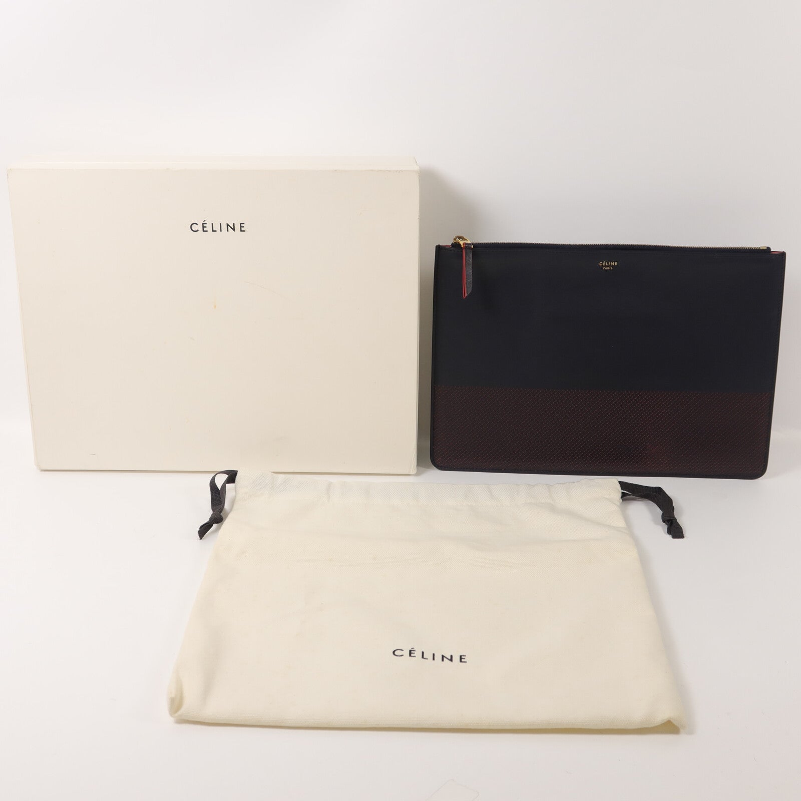 CELINE 牛皮皮革Clutch手拿包