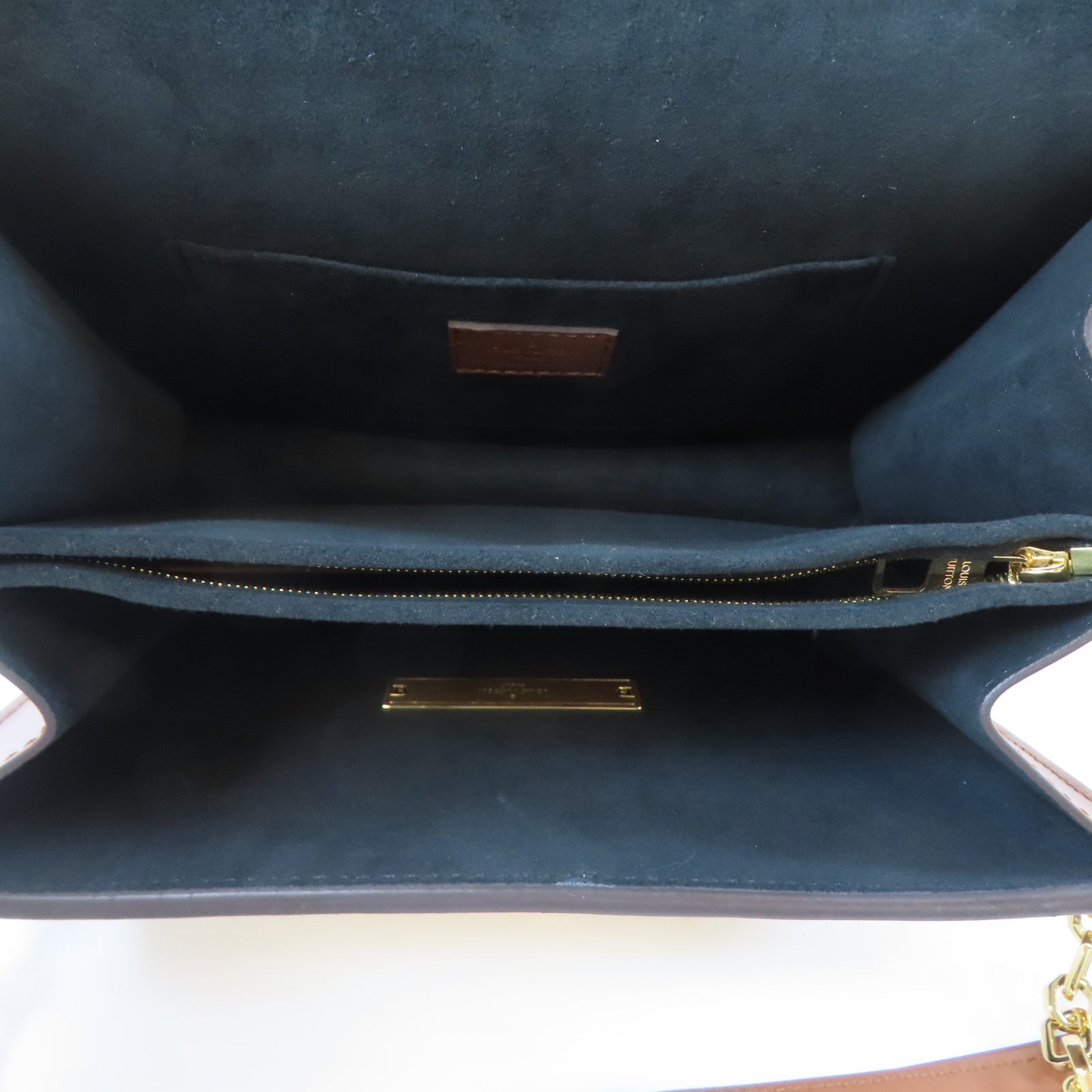 LOUIS VUITTON Monogram Dauphine MM金扣手挽肩背兩用袋啡色