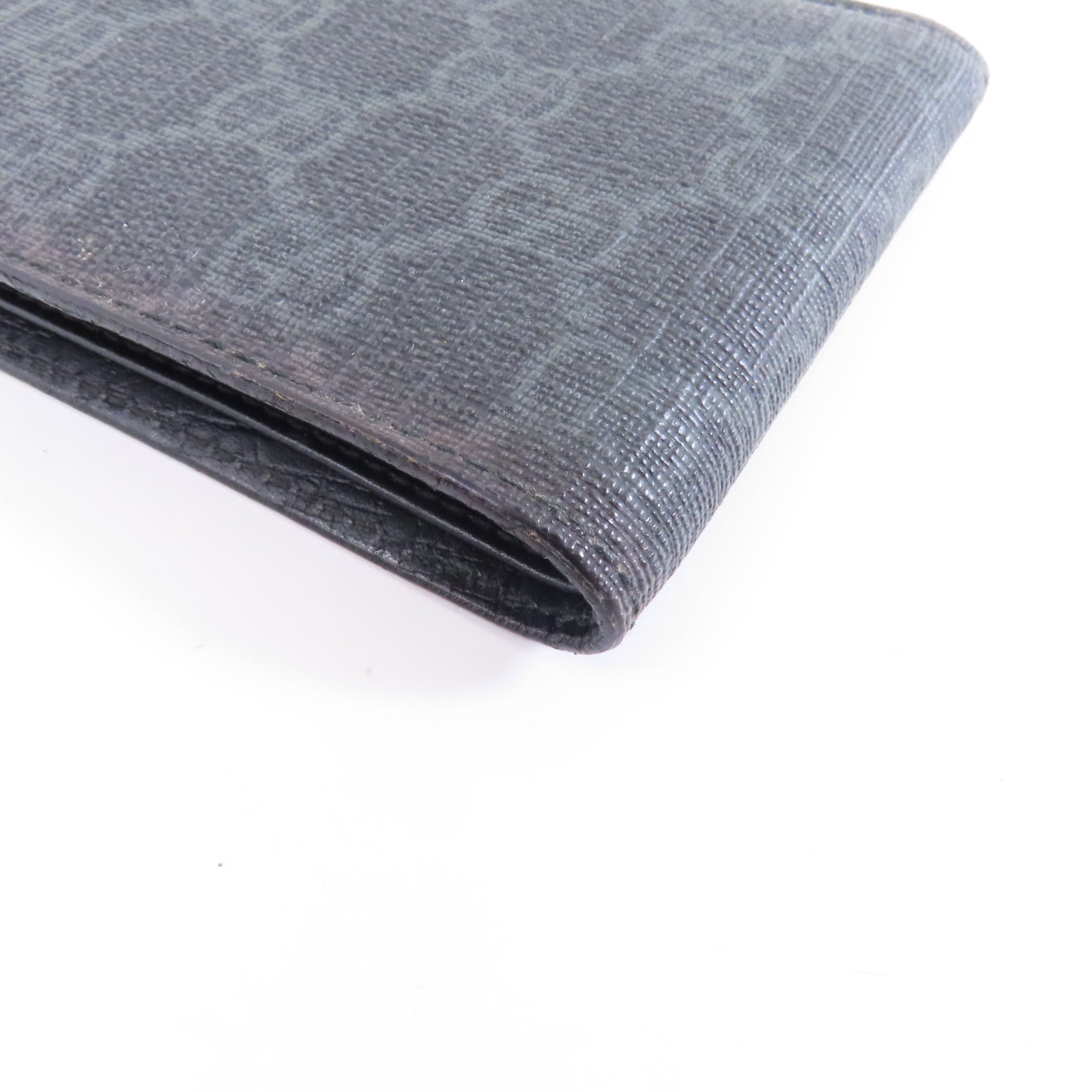 GUCCI 塗層帆布Wallet錢包黑色