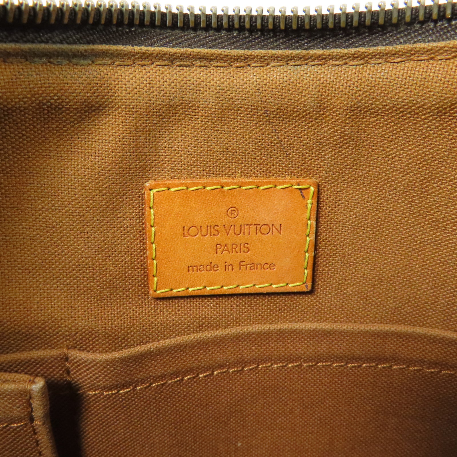 LOUIS VUITTON LV GHW Tulum PM Shoulder Bag M40076 Monogram Brown