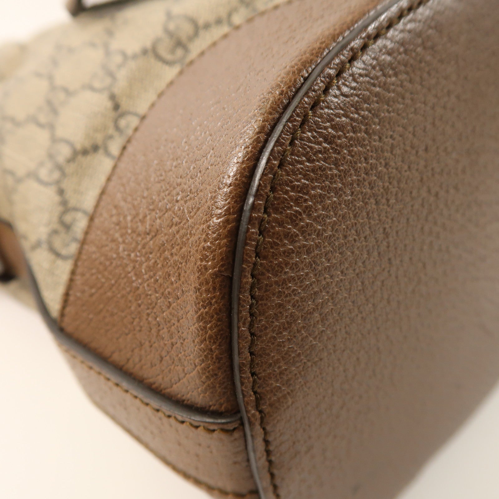 GUCCI 塗層帆布Neo Vintage GG Supreme Backpack金扣肩背袋/背包