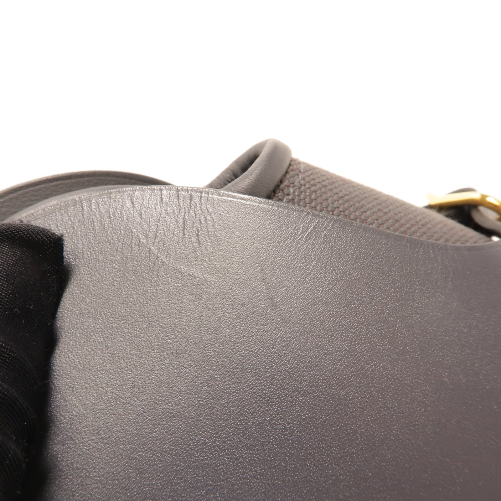 HERMES Swift皮革/Veau Hunt Tabiler Sellier肩背袋Ardoise