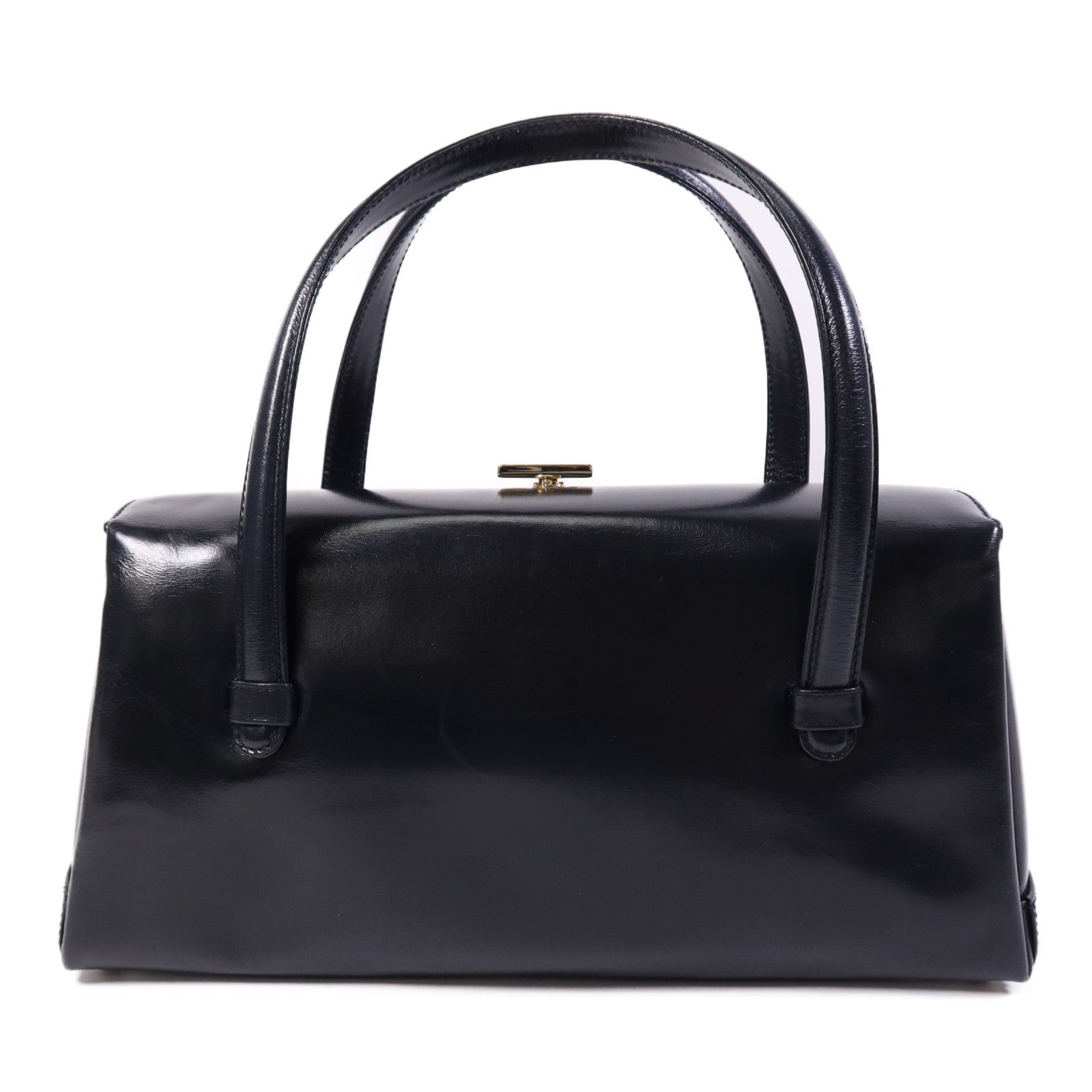 GUCCI 牛皮皮革Hand Bag金扣手挽袋