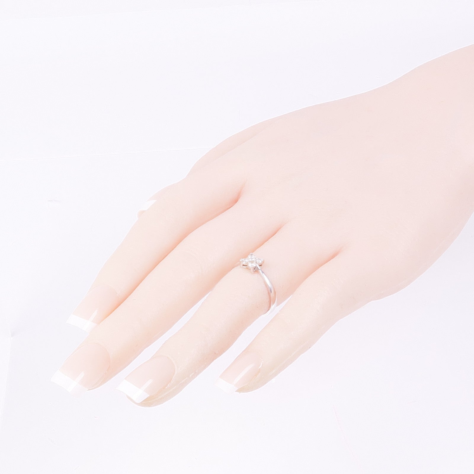 JEWELRY 【激減優惠】18K白金Diamond Ring鑽石戒指US#6