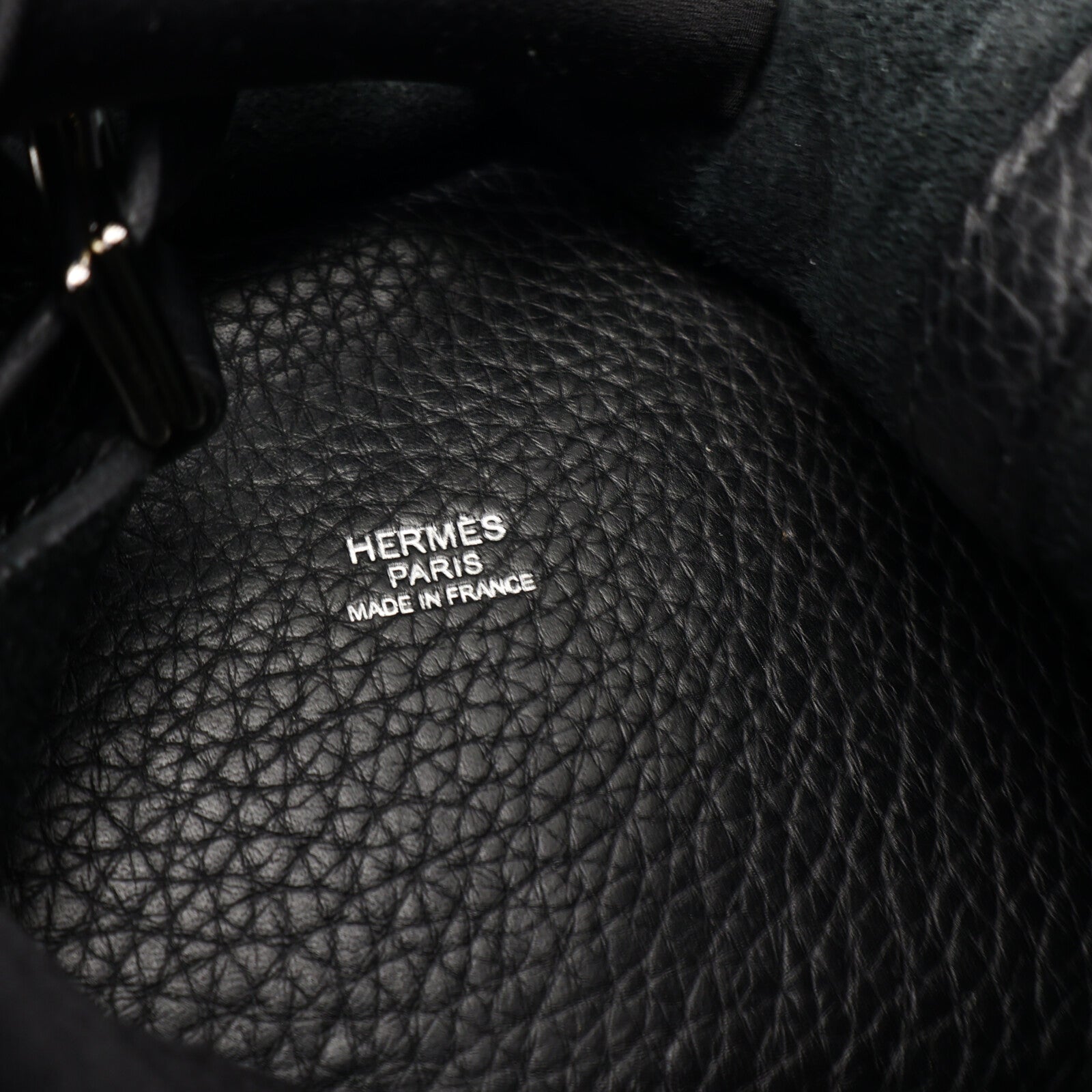 HERMES Clemence皮革Picotin PM手挽袋