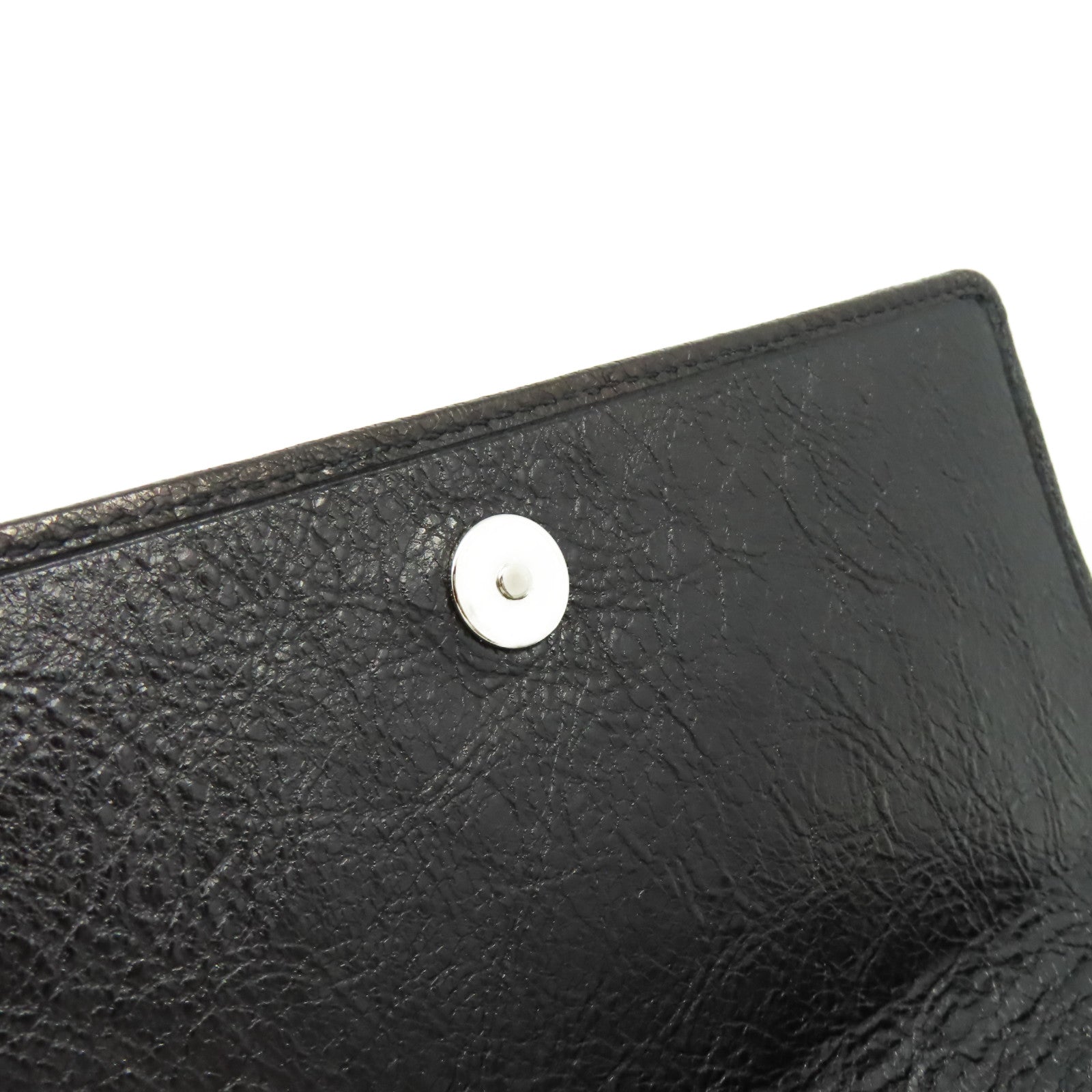 BALENCIAGA 牛皮皮革Long Wallet長錢包黑色