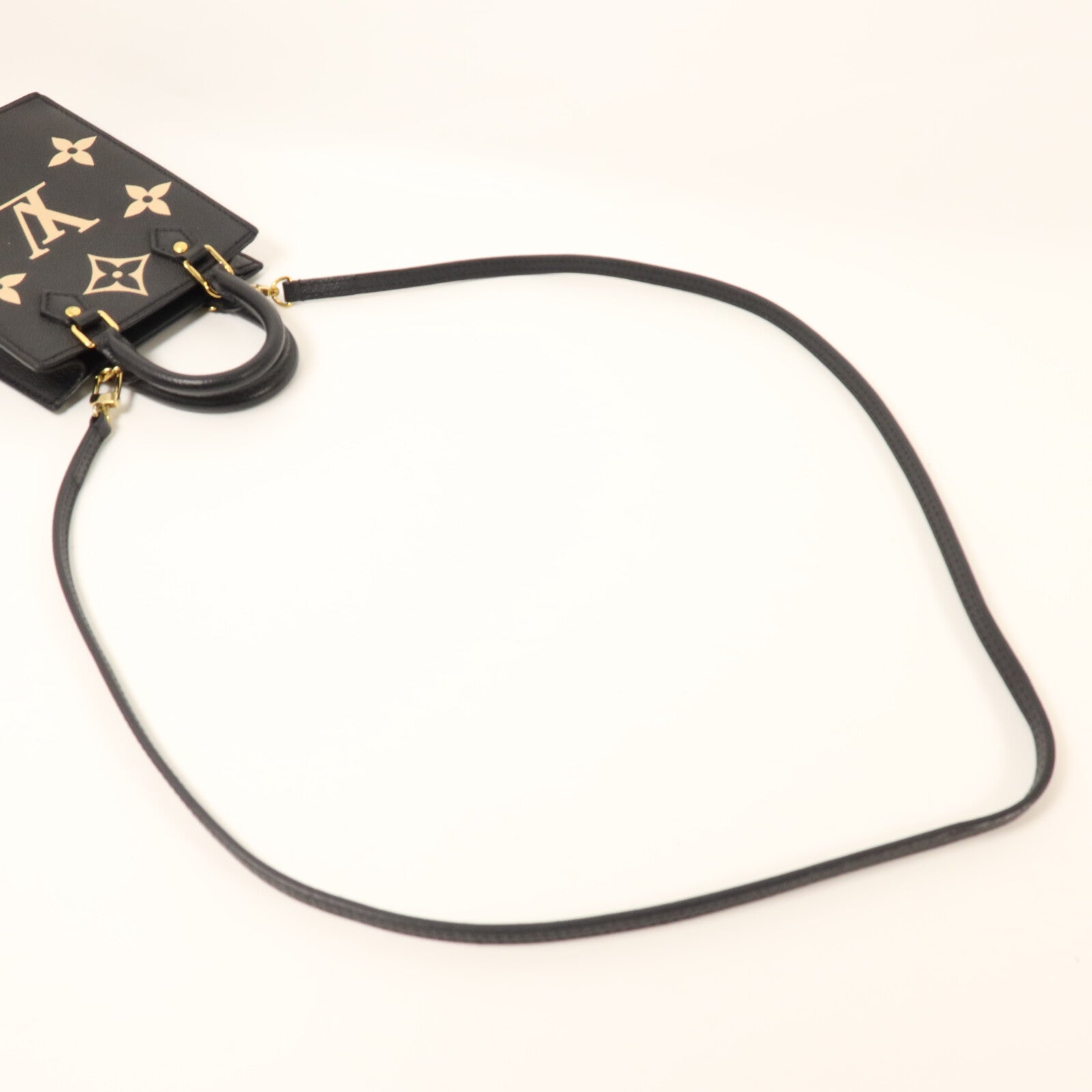 LOUIS VUITTON 【激減優惠】Monogram Eepreinte Petit Sac Plat金扣手挽肩背兩用袋