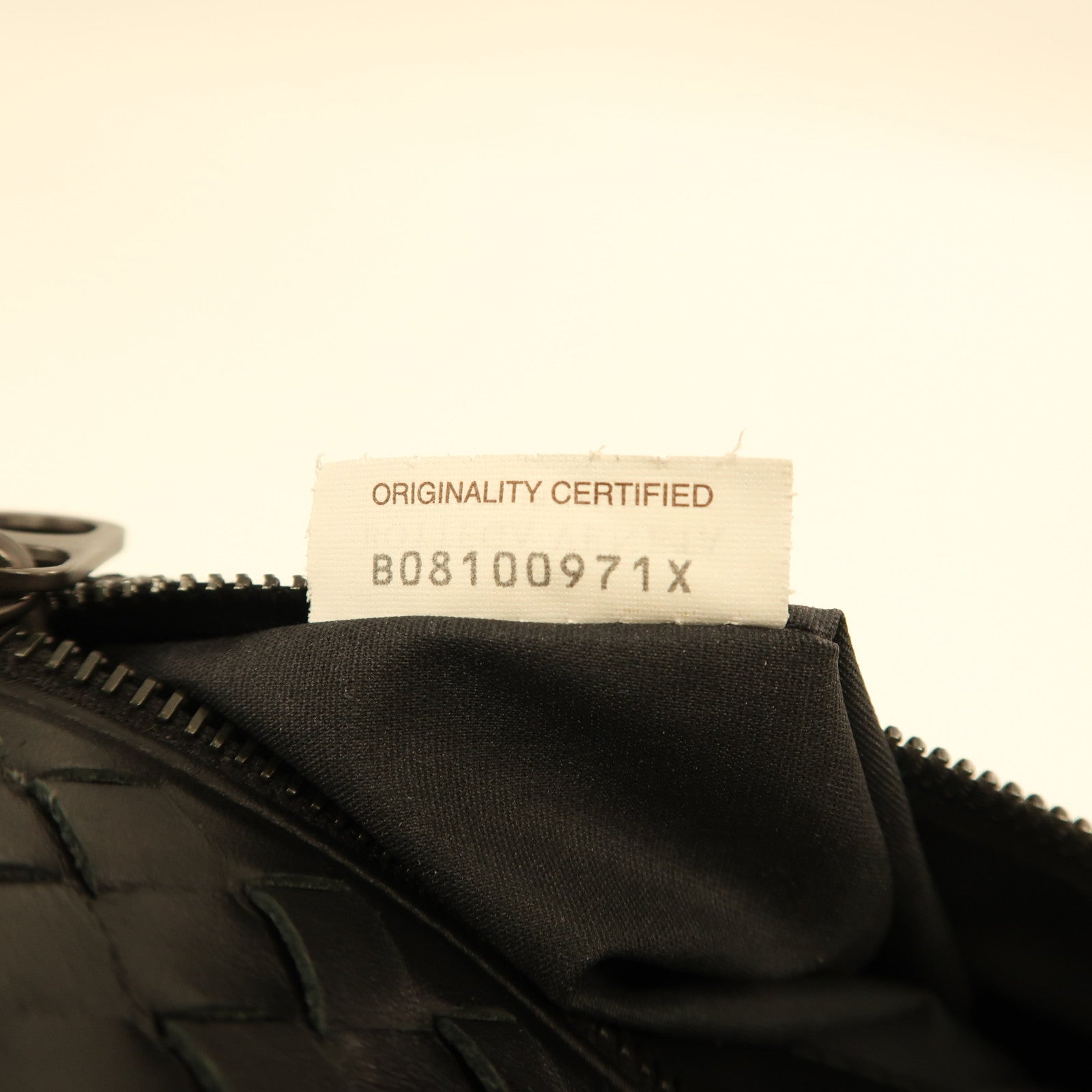 BOTTEGA VENETA 織紋皮革Shoulder Bag肩背袋黑色