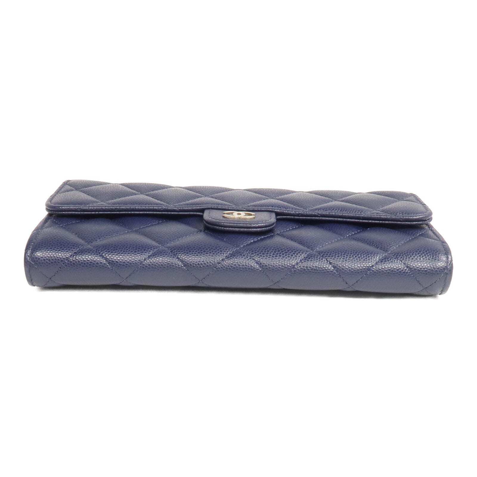 CHANEL 牛皮皮革Classic Long Flap Wallet長錢包