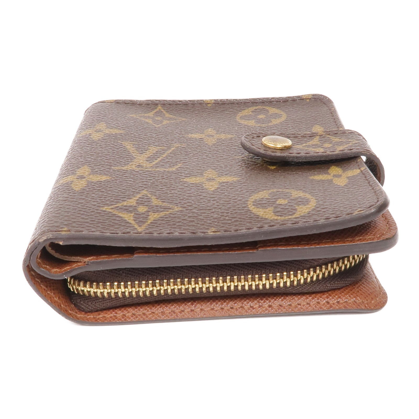 LOUIS VUITTON Monogram Wallet金扣錢包