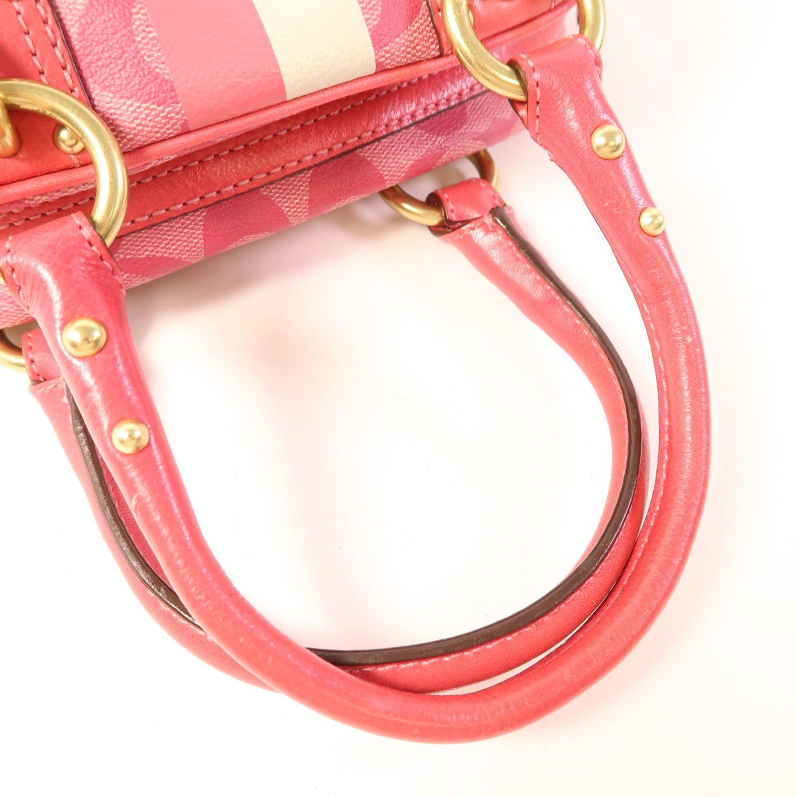 COACH 塗層帆布Hand Bag金扣手挽袋