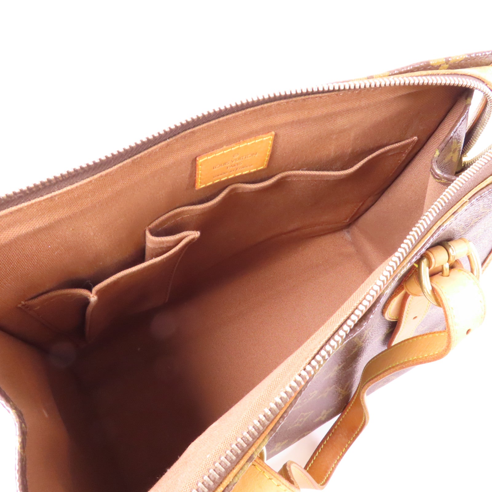 LOUIS VUITTON Monogram Popincourt Haut金扣肩背袋啡色