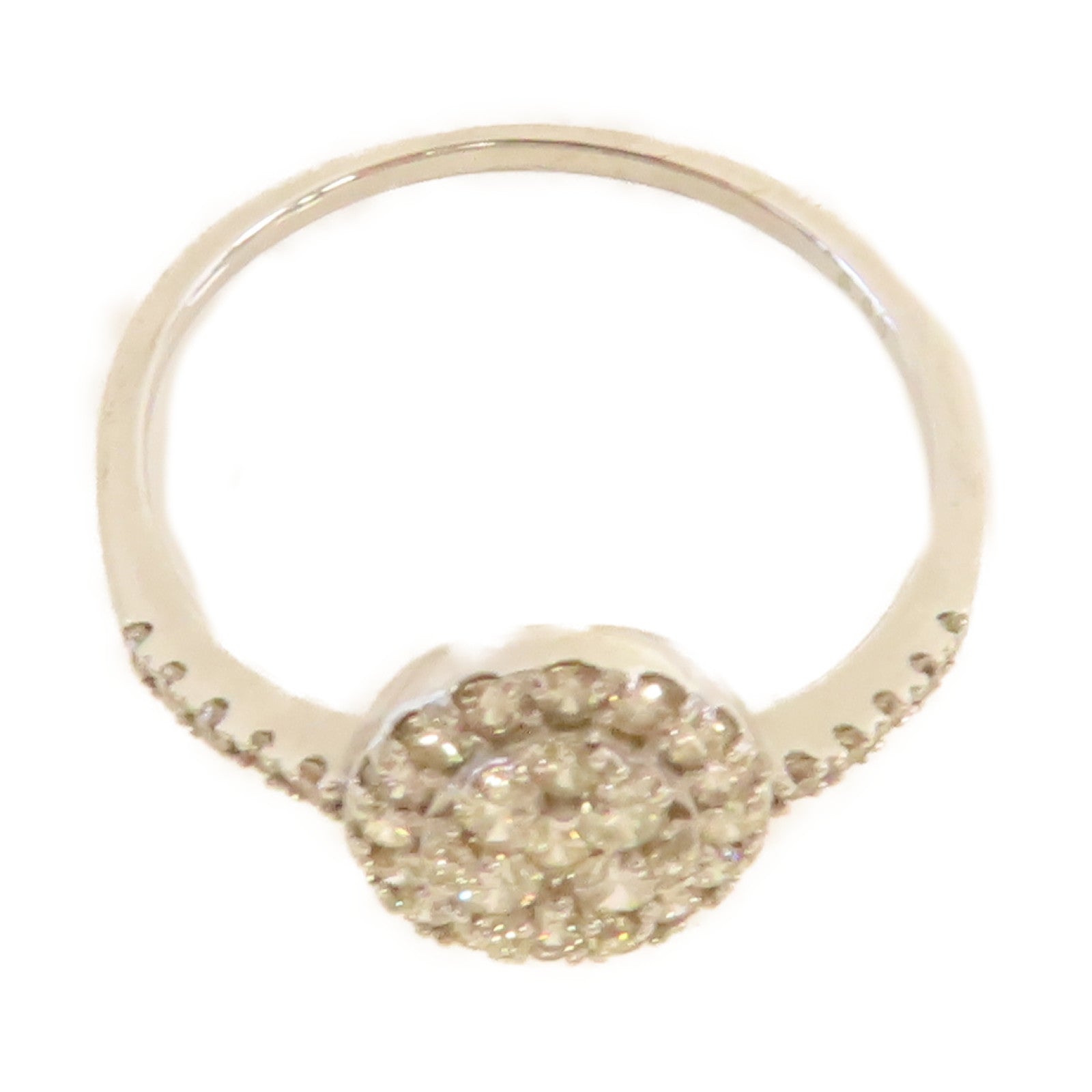JEWELRY **【激減優惠】18K白金/0.50ct鑽石Diamond Ring戒指US#6.25