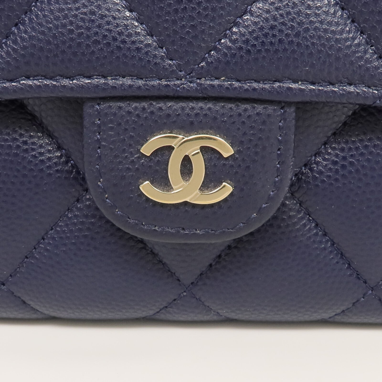 CHANEL 牛皮皮革Classic Long Flap Wallet長錢包