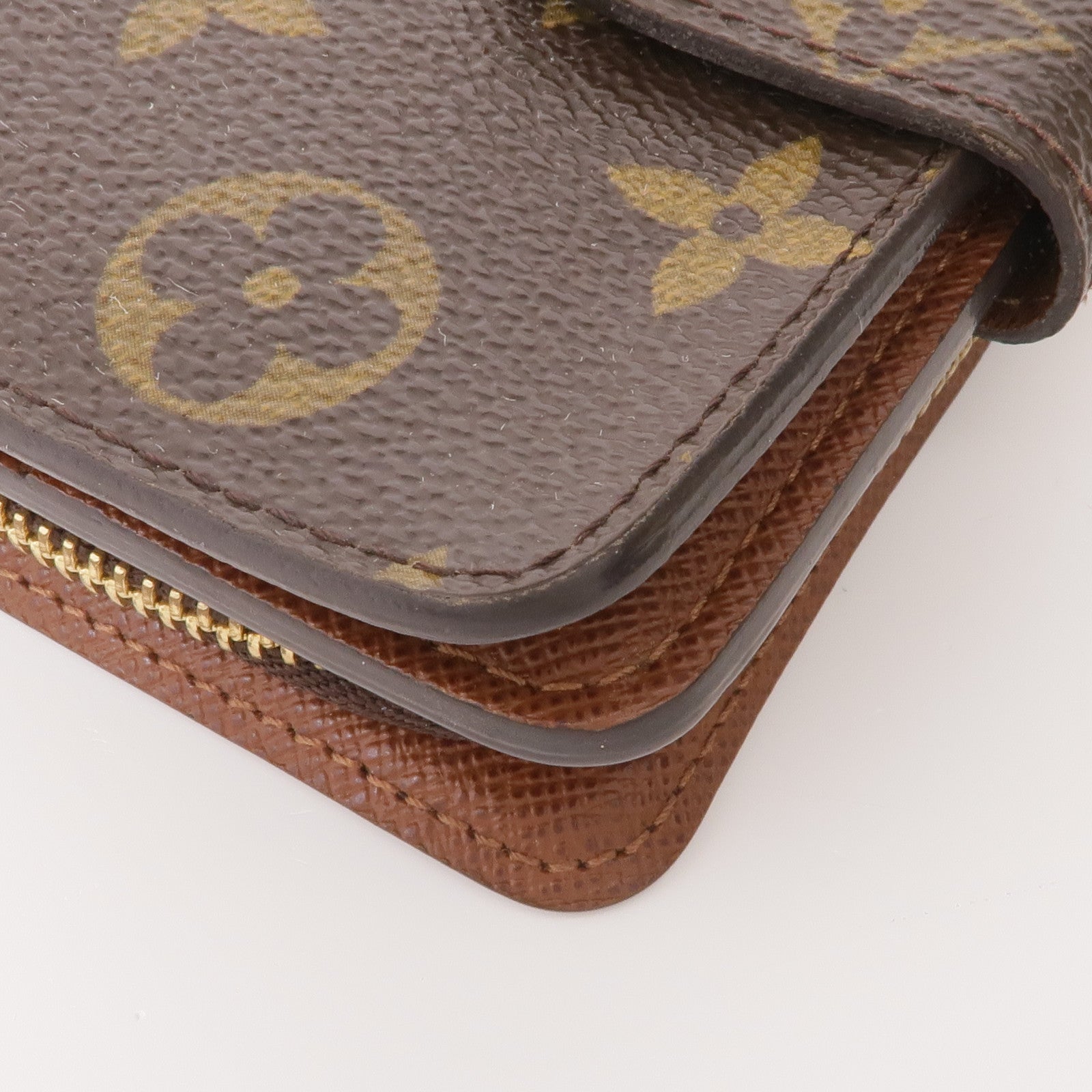 LOUIS VUITTON Monogram Wallet金扣錢包