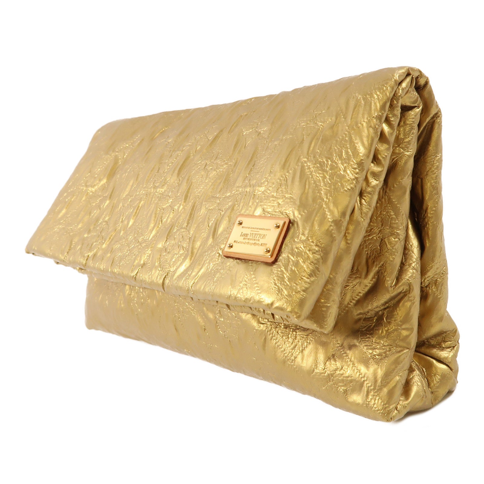 LOUIS VUITTON Monogram Limelight Clutch金扣手拿包金色