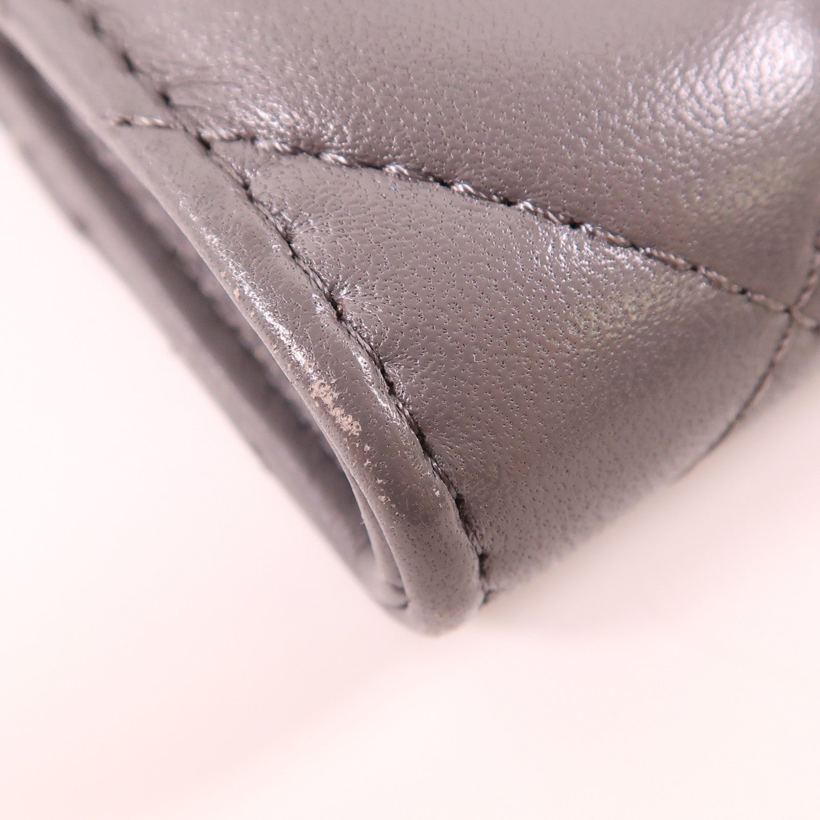 CHANEL 【激減優惠】羊皮皮革Phone Bag肩背袋