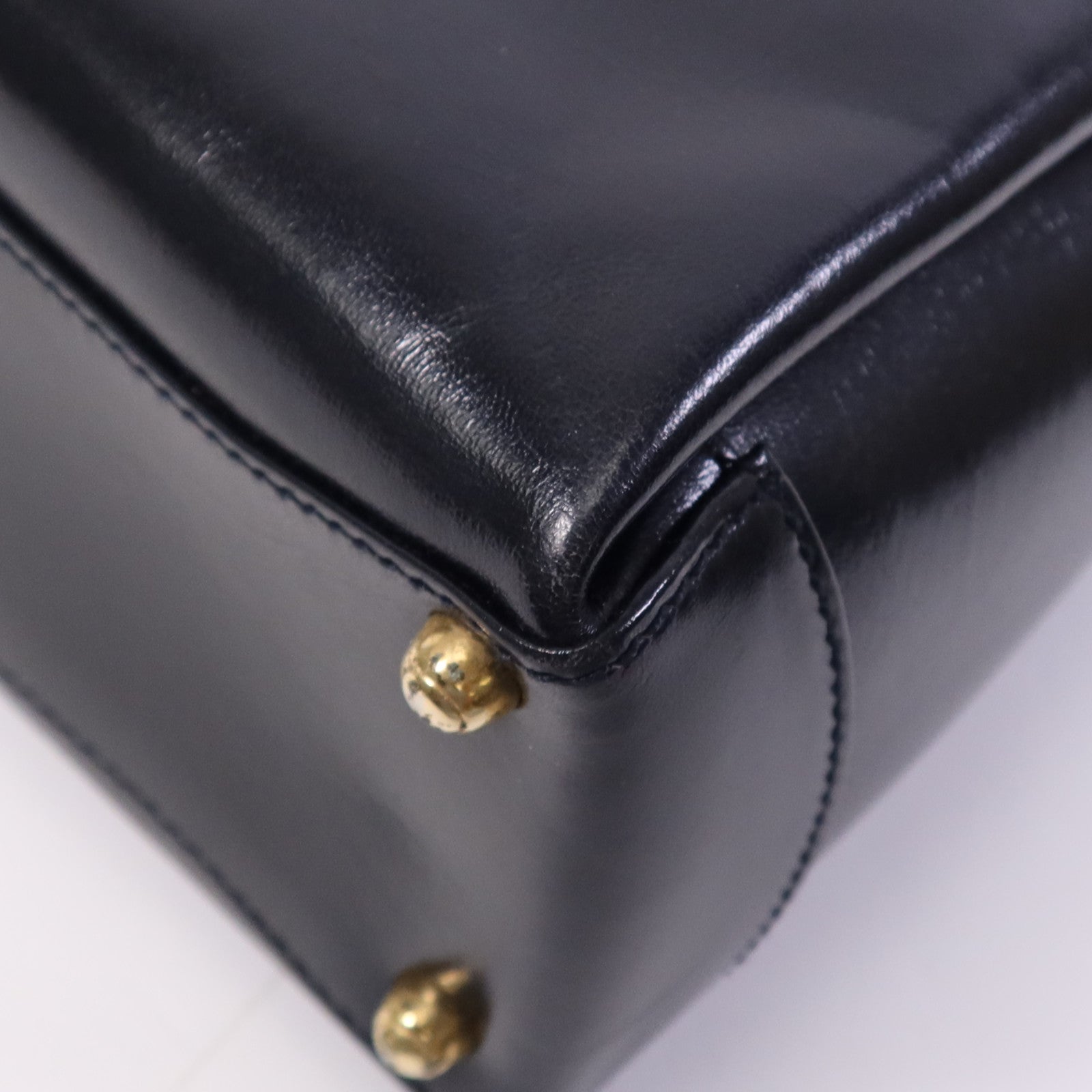 GUCCI 牛皮皮革Hand Bag金扣手挽袋