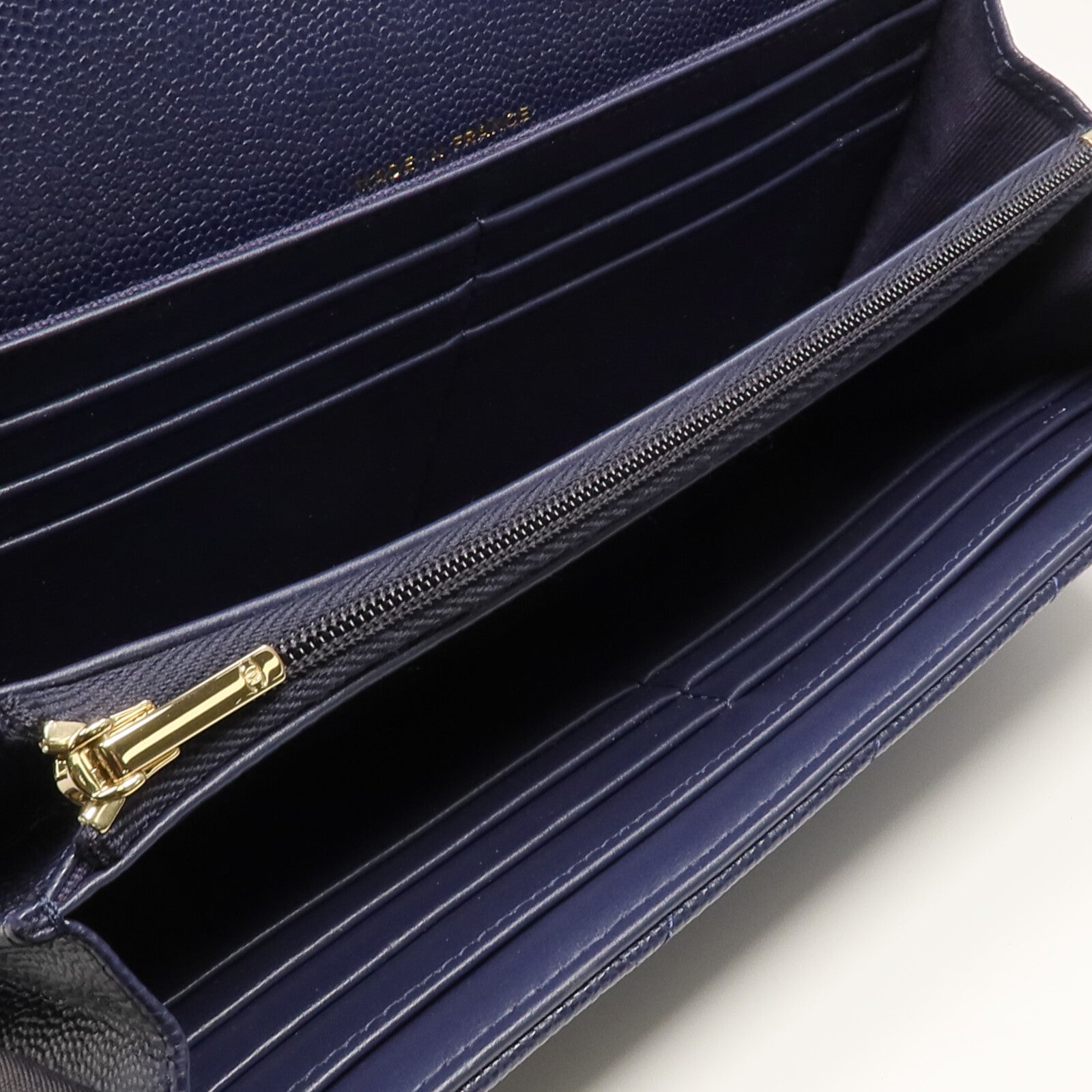 CHANEL 牛皮皮革Classic Long Flap Wallet長錢包