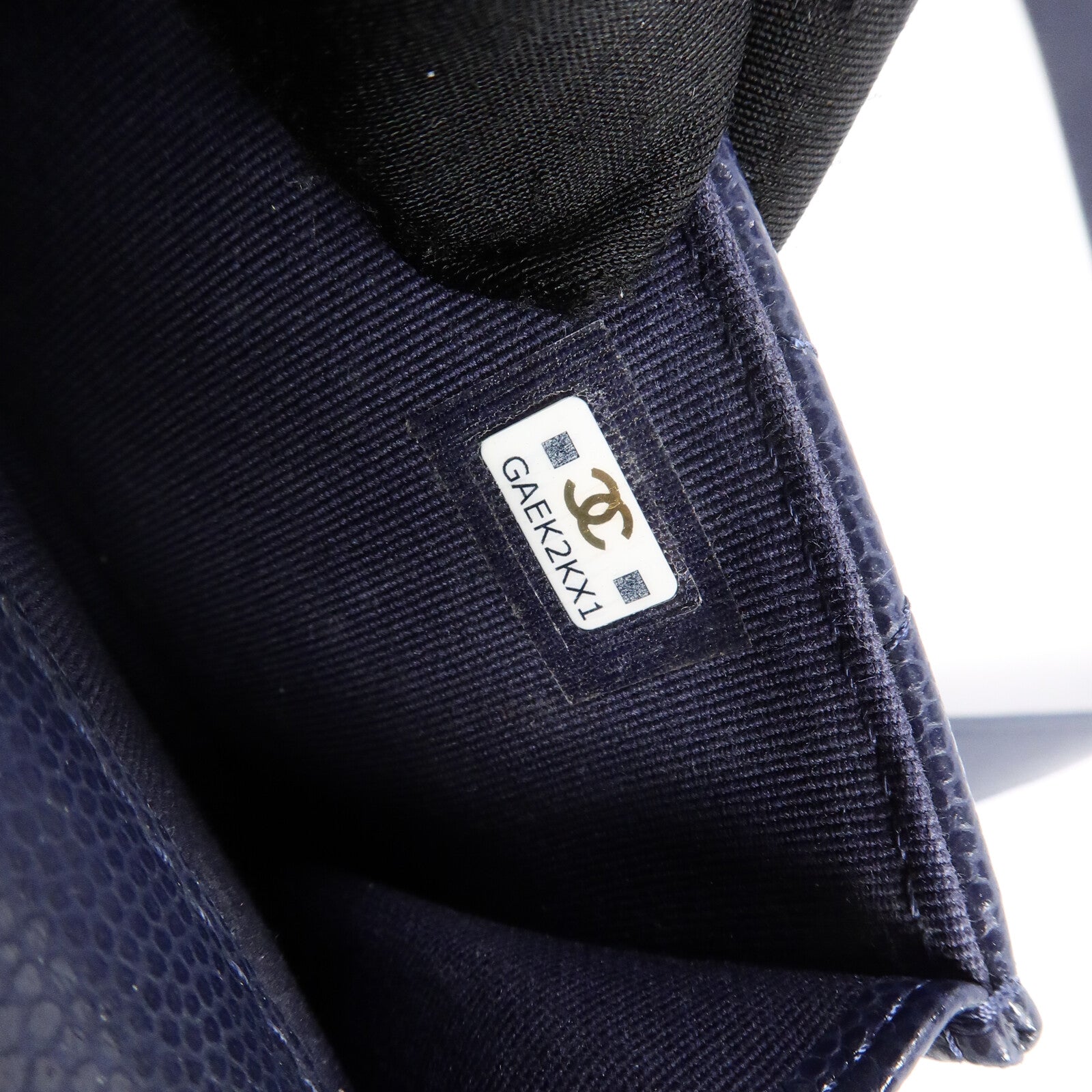 CHANEL 牛皮皮革Card Holder Chain鏈帶肩背袋