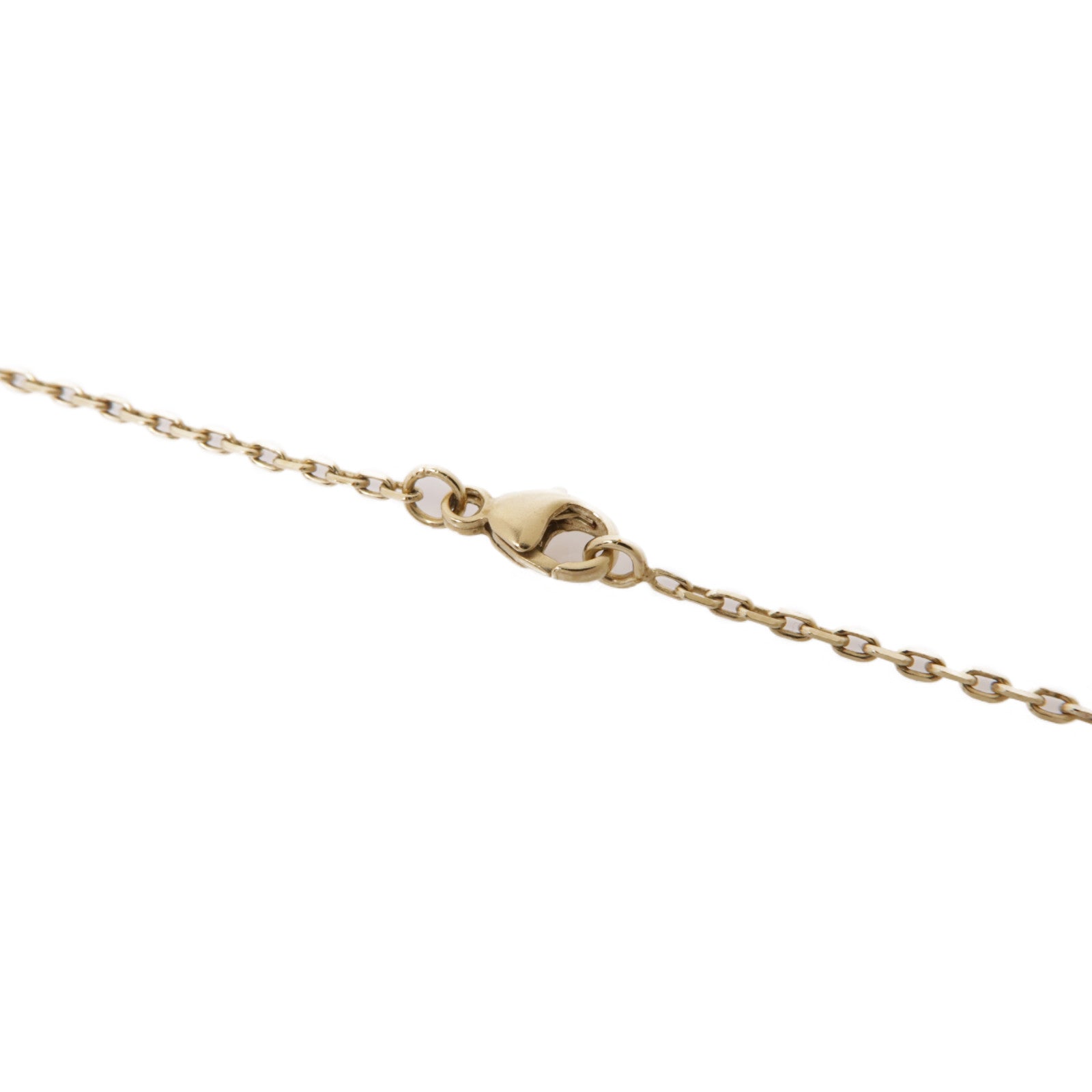 HERMES Horn/Metal Amulette Padlock Necklace