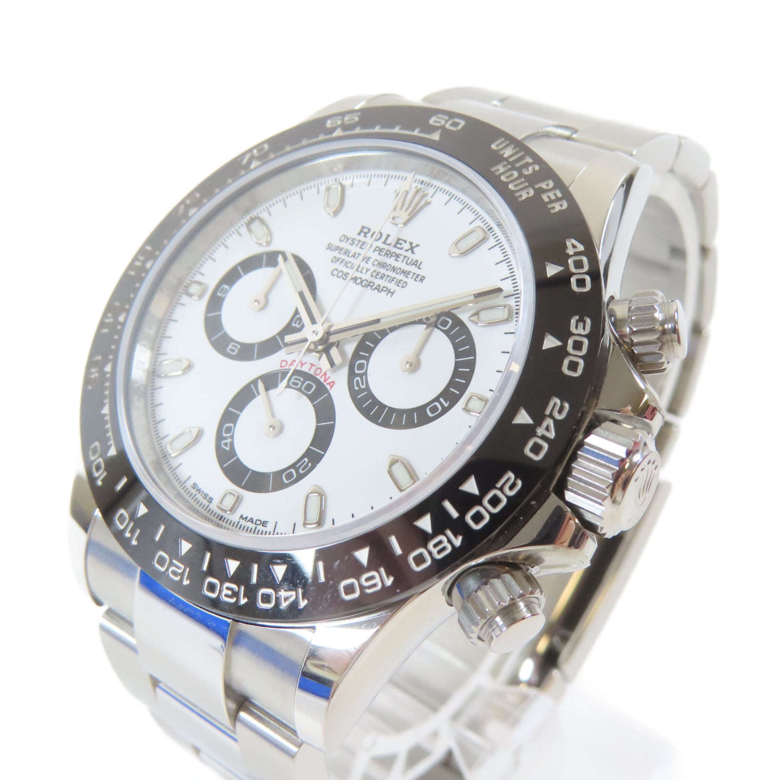 ROLEX Daytona不鏽鋼手錶自動機芯白色