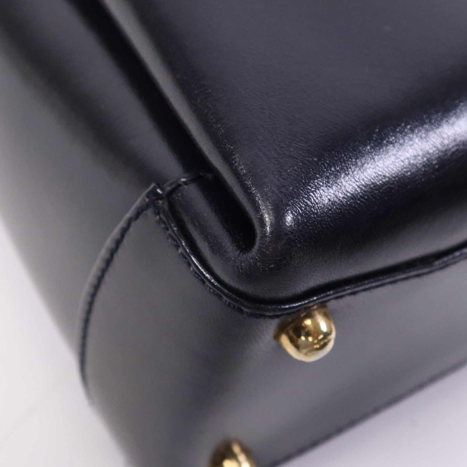 GUCCI 牛皮皮革Hand Bag金扣手挽袋