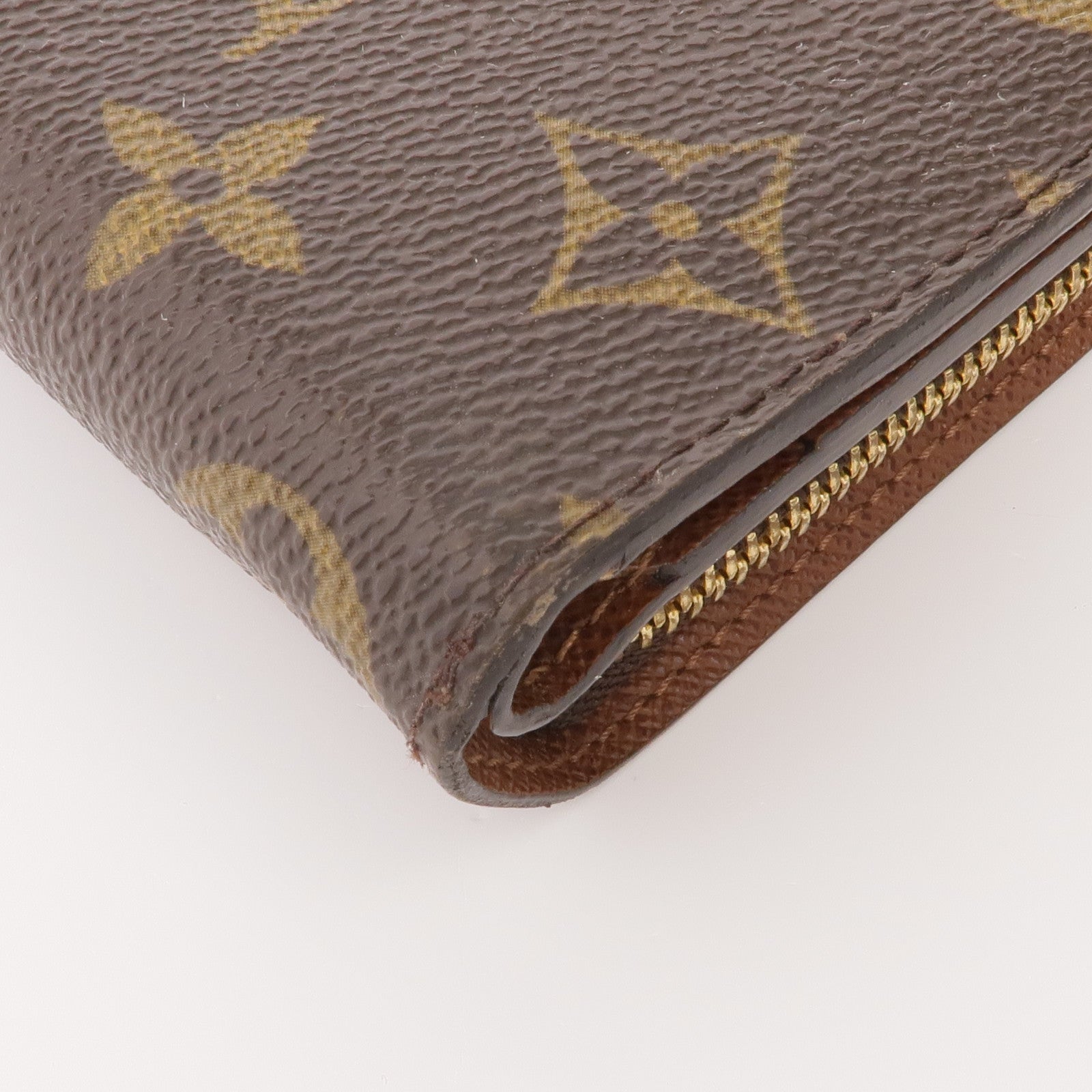 LOUIS VUITTON Monogram Wallet金扣錢包