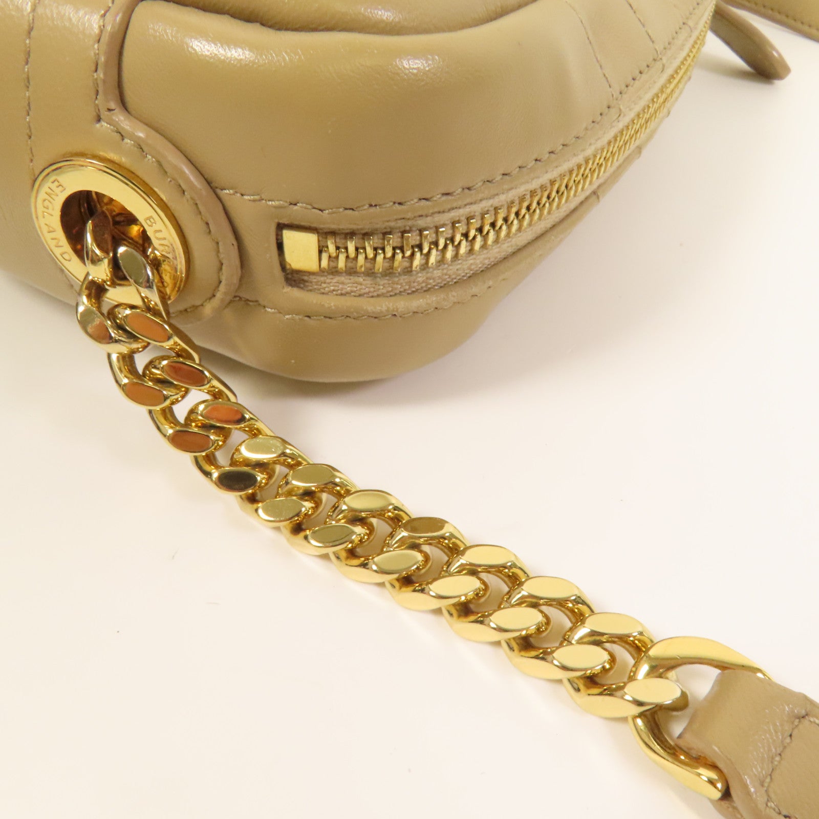 BURBERRY 羊皮皮革Mini Lola Camera Bag金扣肩背袋
