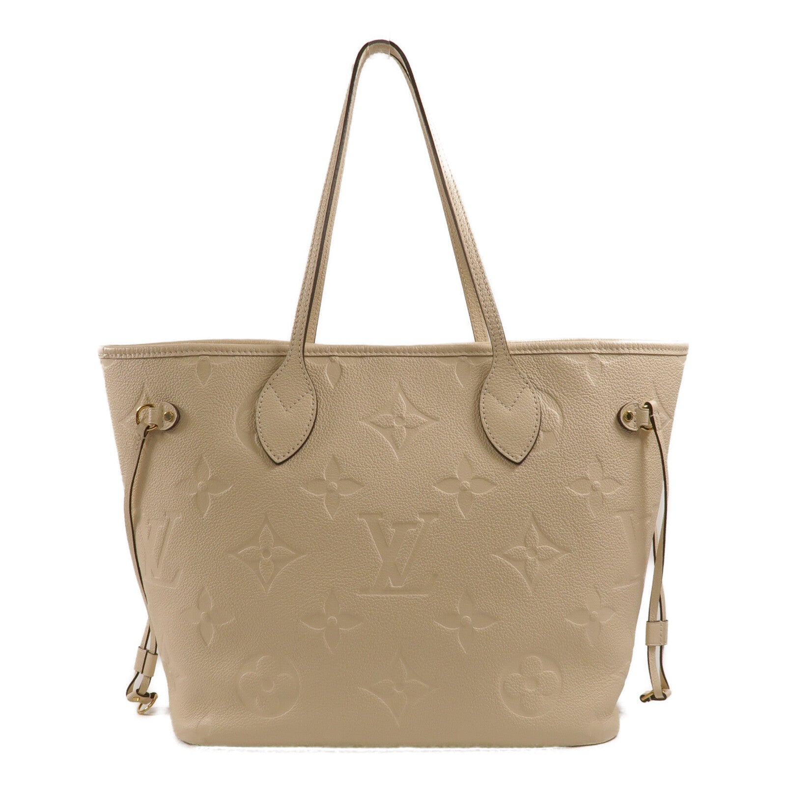 LOUIS VUITTON Monogram Empreinte Neverfull MM手挽袋