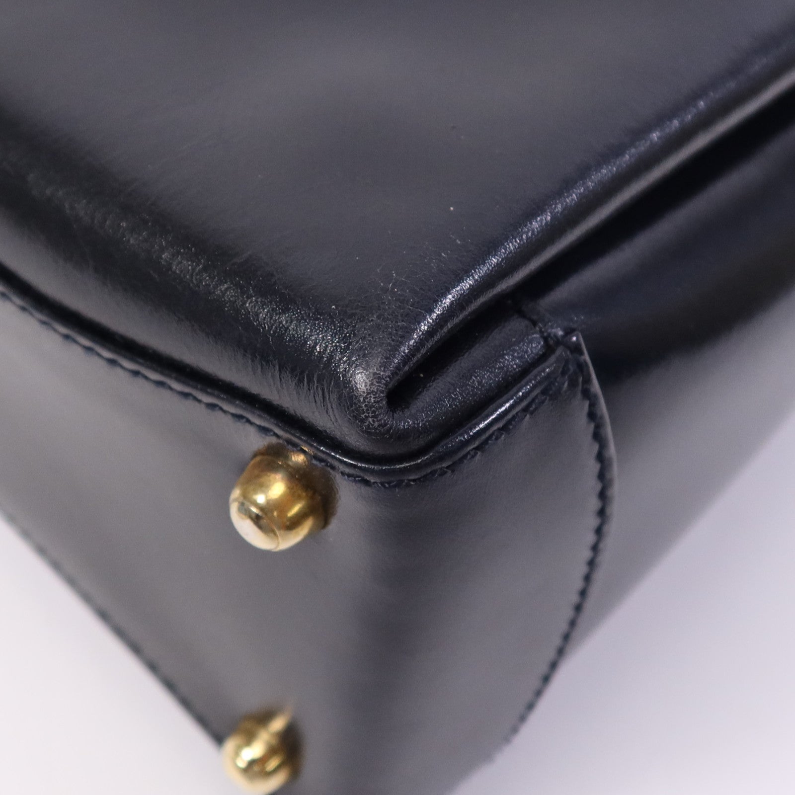 GUCCI 牛皮皮革Hand Bag金扣手挽袋