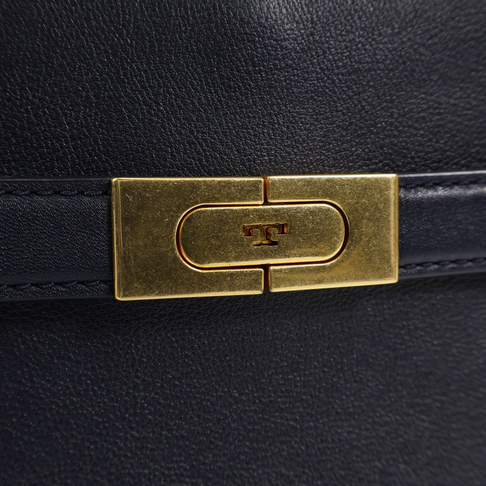 Tory Burch 牛皮皮革Shoulder Bag金扣肩背袋