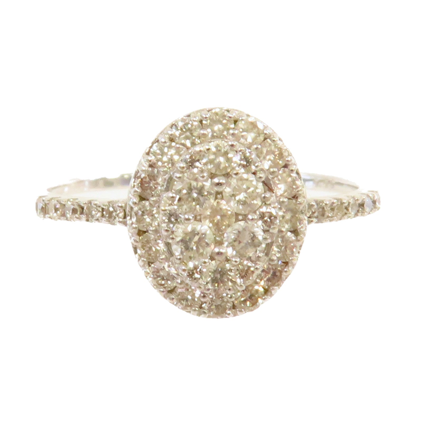 JEWELRY **【激減優惠】18K白金/0.50ct鑽石Diamond Ring戒指US#6.25
