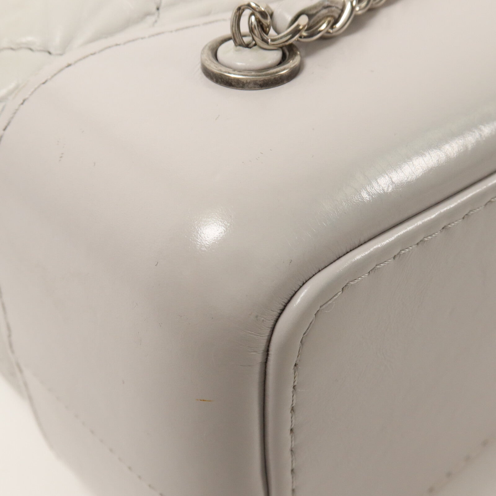 CHANEL 羊皮皮革Gabrielle Backpack Small鏈帶背包