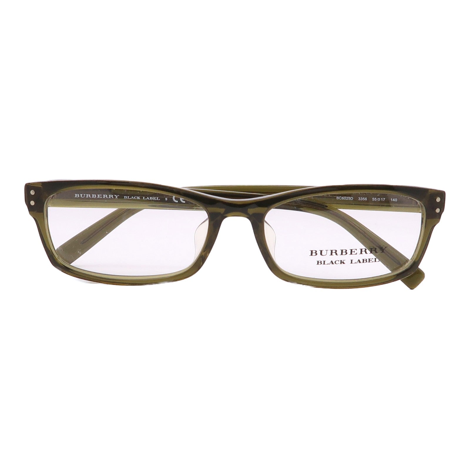 BURBERRY BLACK LABEL PVC Glasses眼鏡