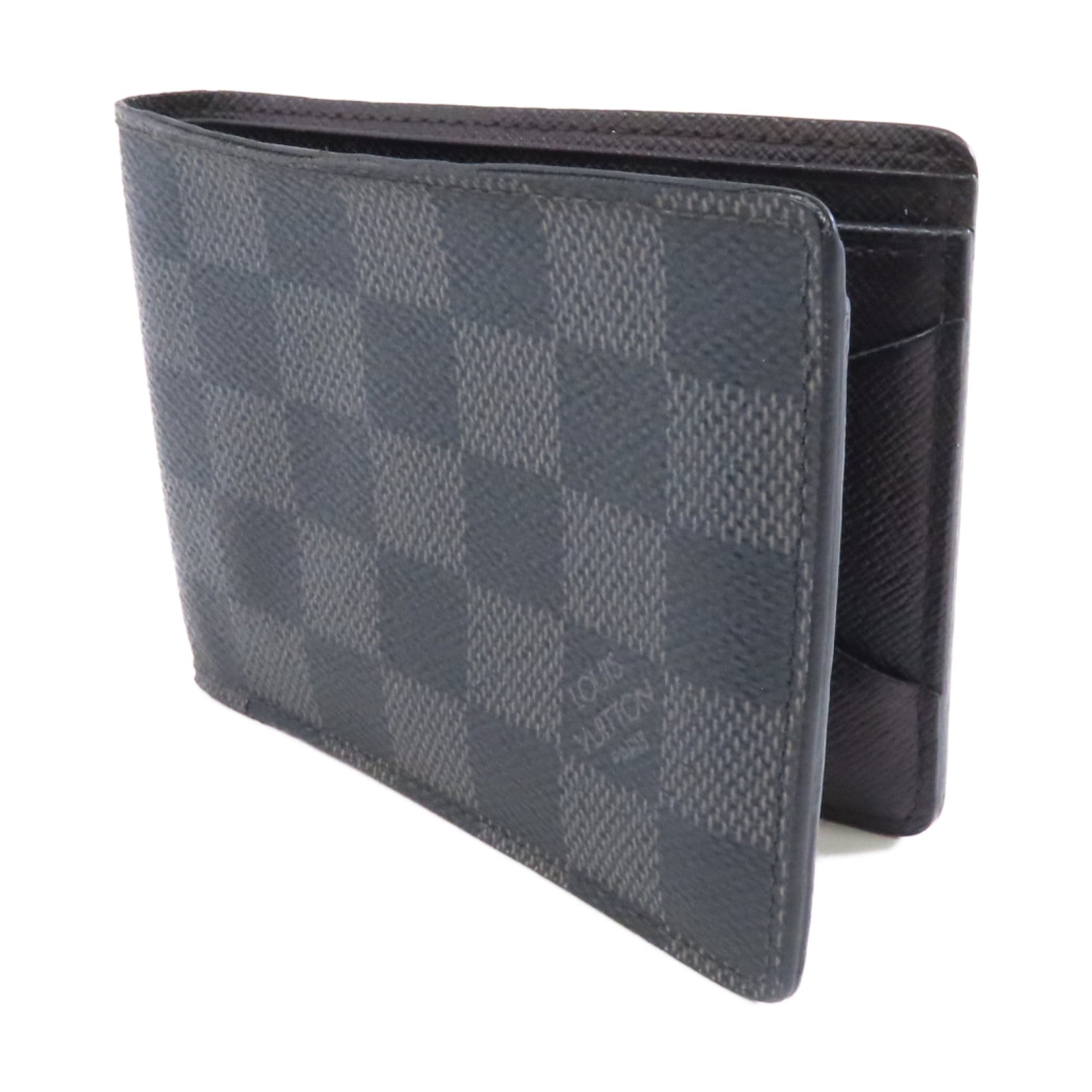 LOUIS VUITTON Damier Graphite Wallet錢包黑色