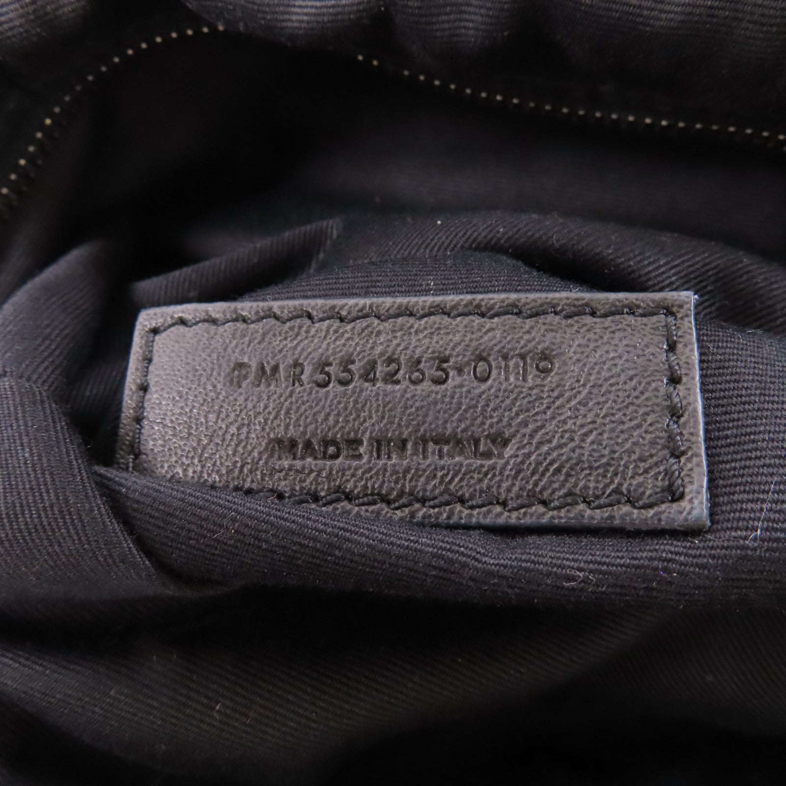 SAINT LAURENT 皮革Nolita Medium鏈帶肩背袋