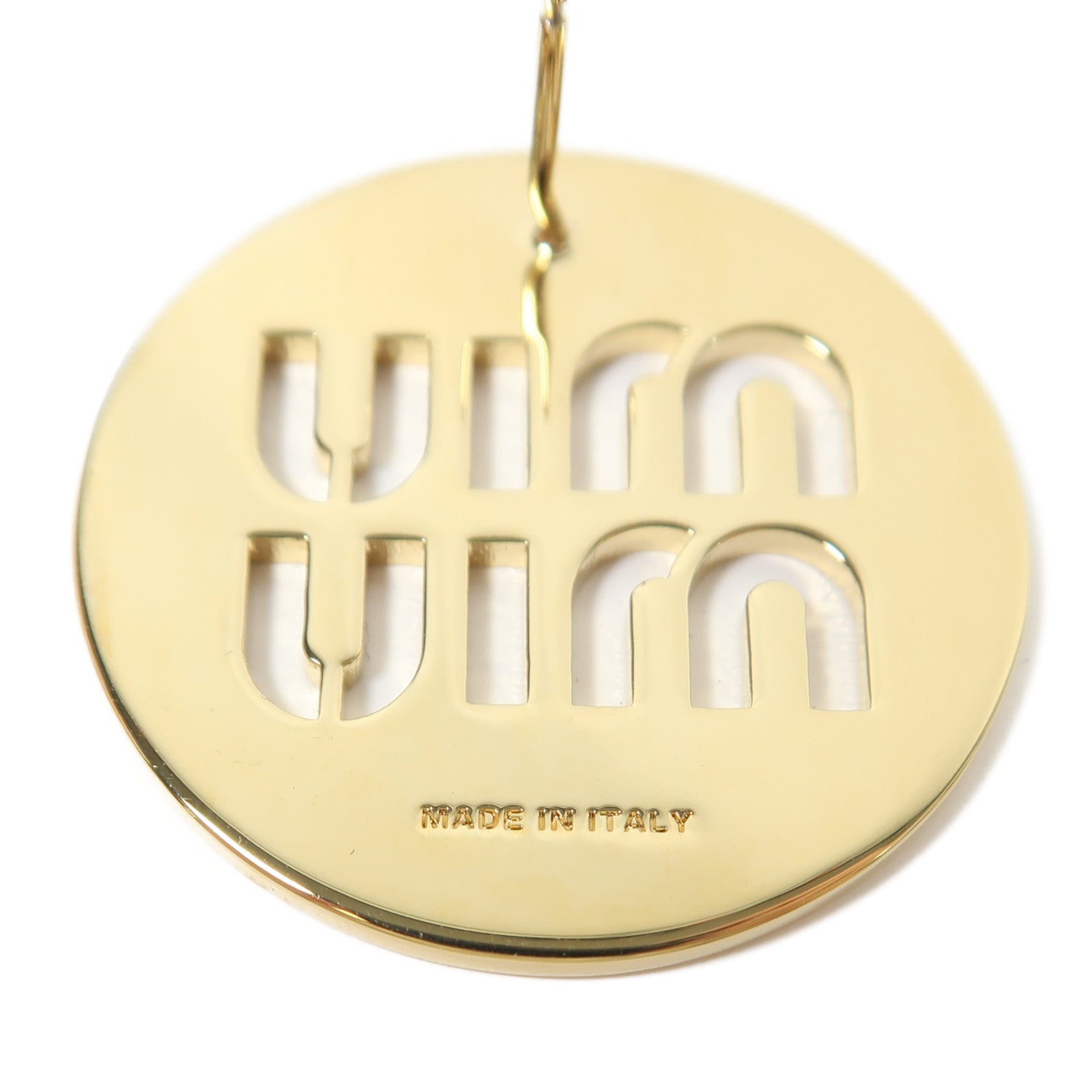 Miu Miu 金屬Earrings耳環金色