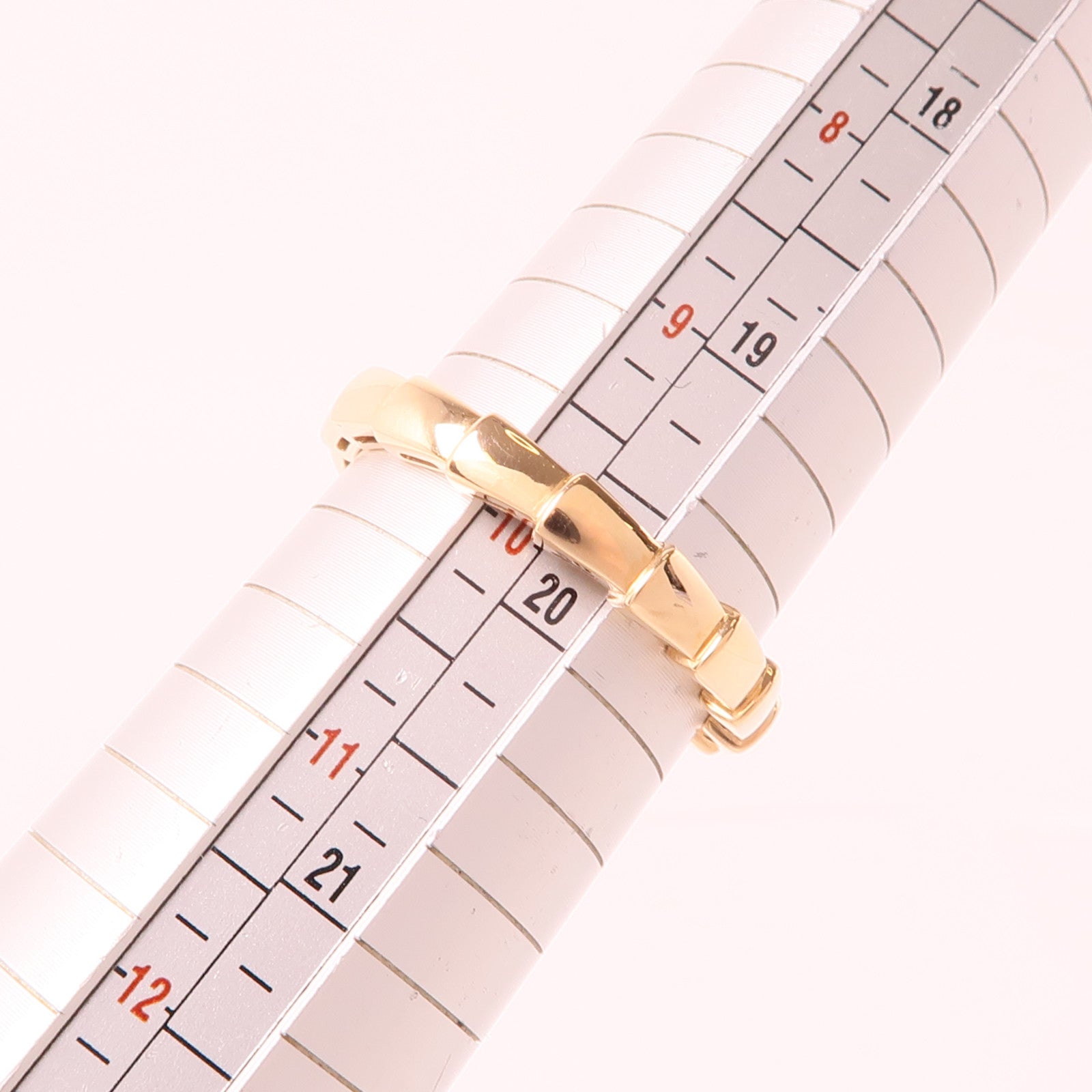BVLGARI 18K玫瑰金Serpenti Ring戒指Bvlgari#62/US#9.75