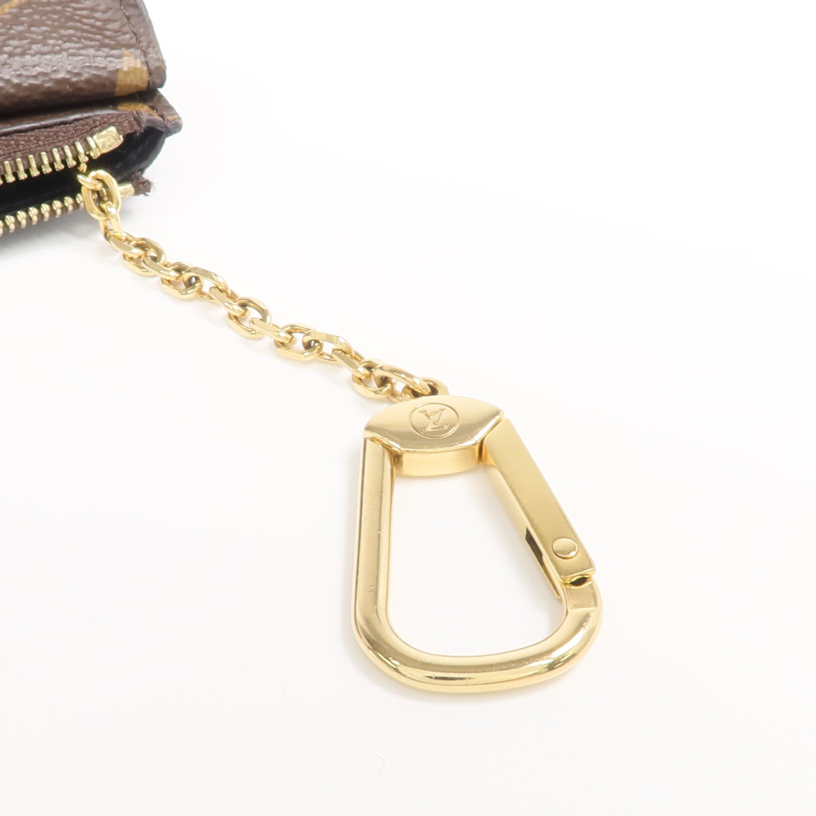 LOUIS VUITTON Monogram Recto Verso金扣卡片套