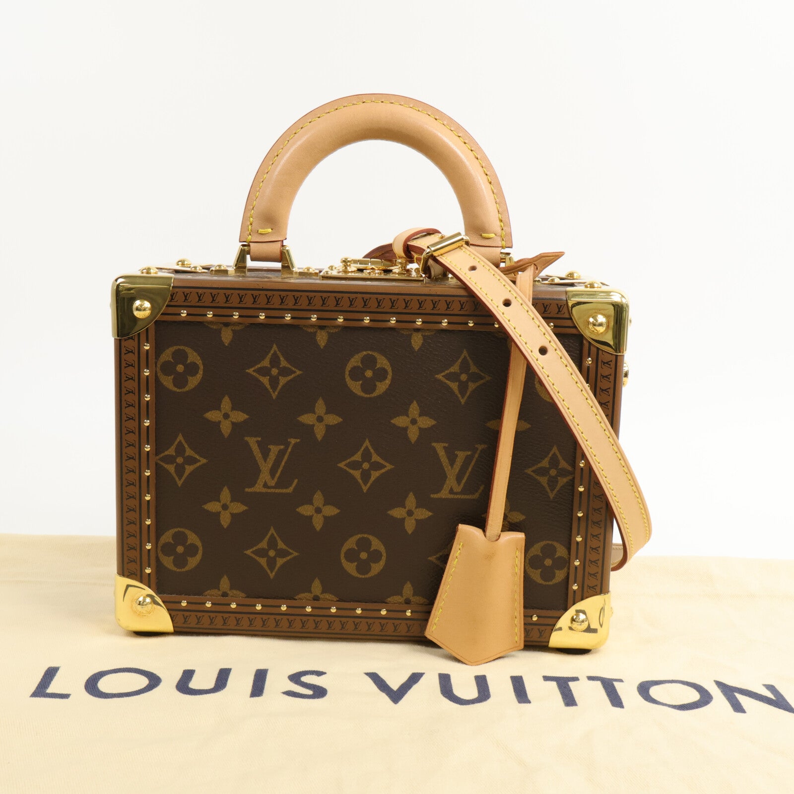 LOUIS VUITTON Monogram Petite Valise手挽肩背兩用袋