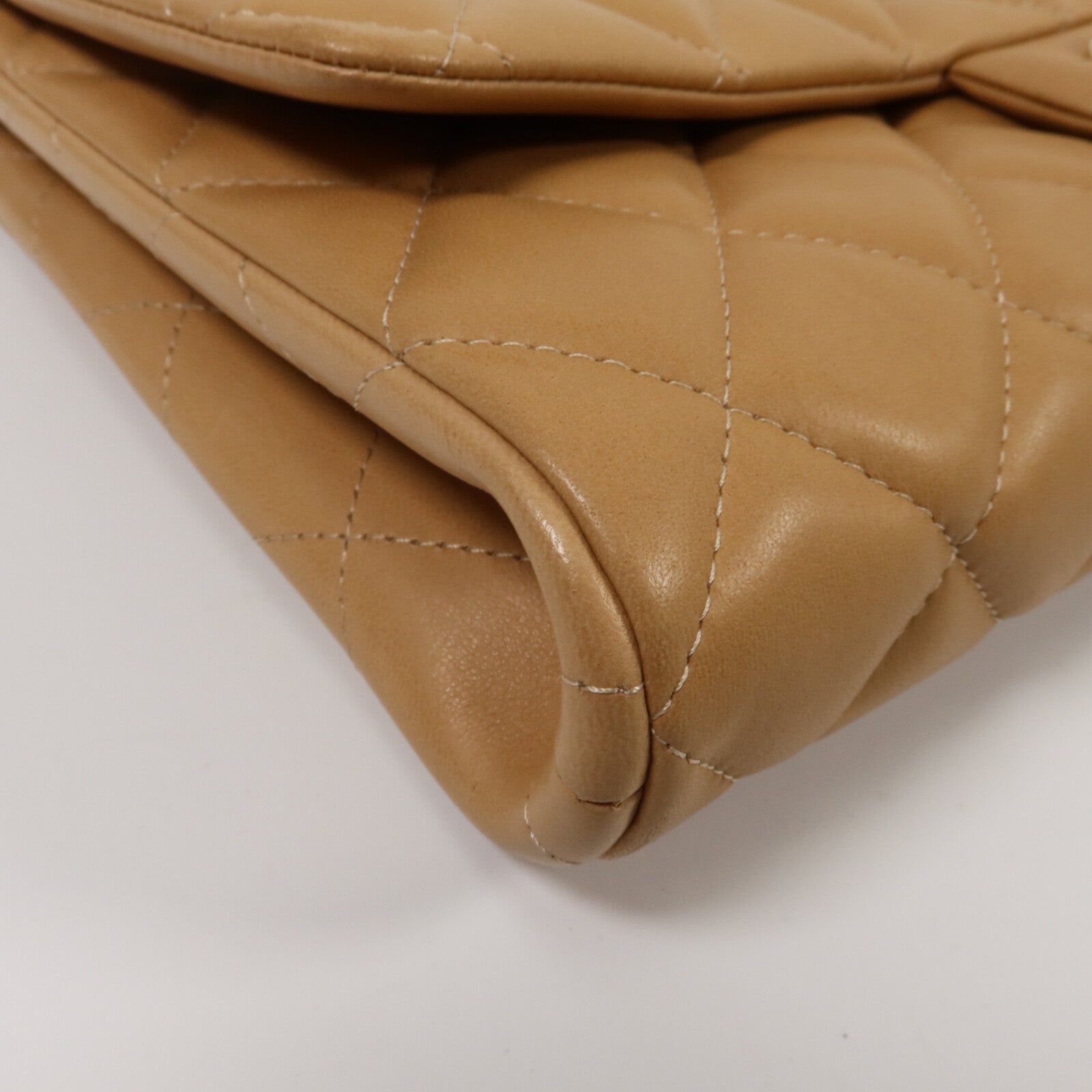 CHANEL 羊皮皮革Timeless Clutch Flap鏈帶肩背袋