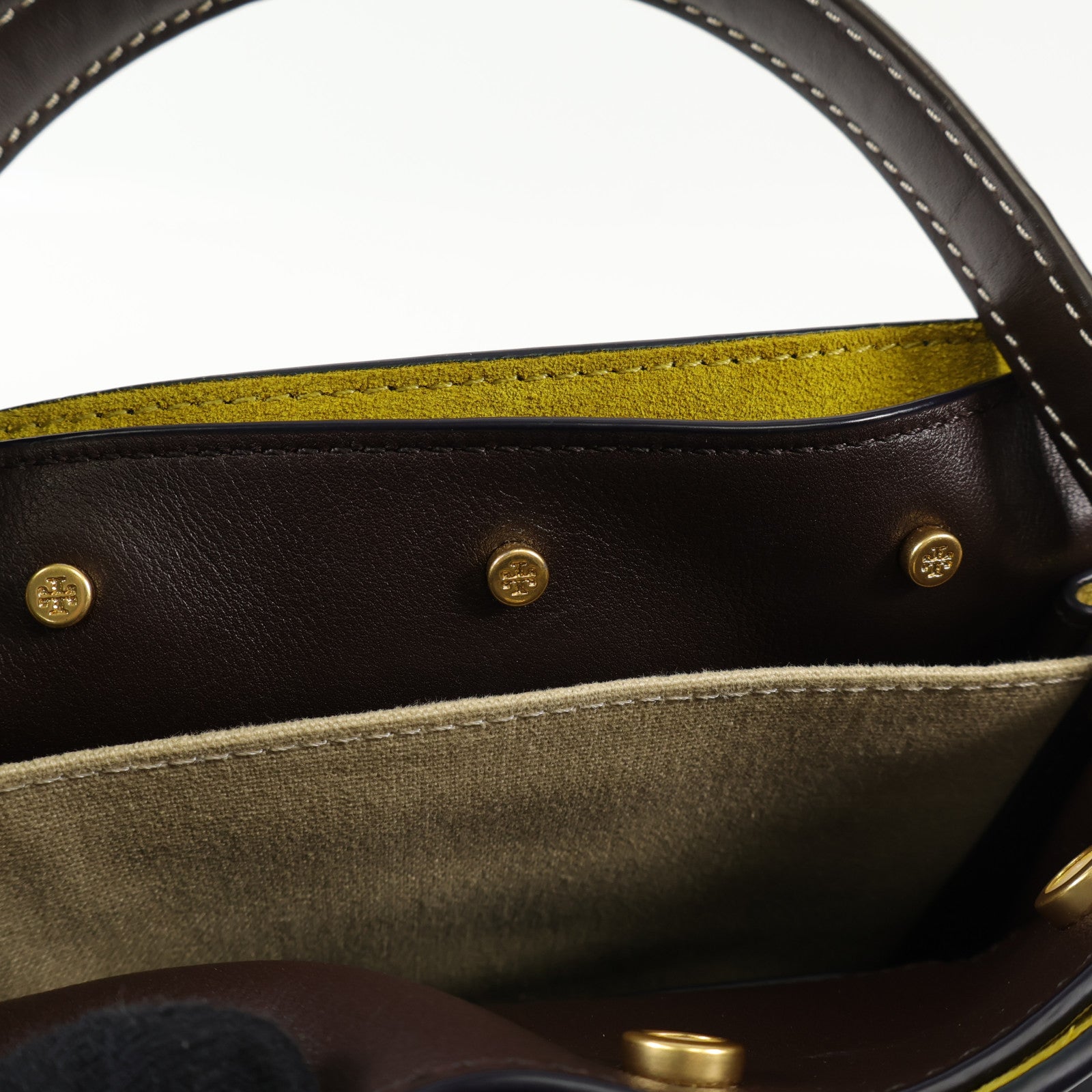 Tory Burch 牛皮皮革Shoulder Bag金扣肩背袋