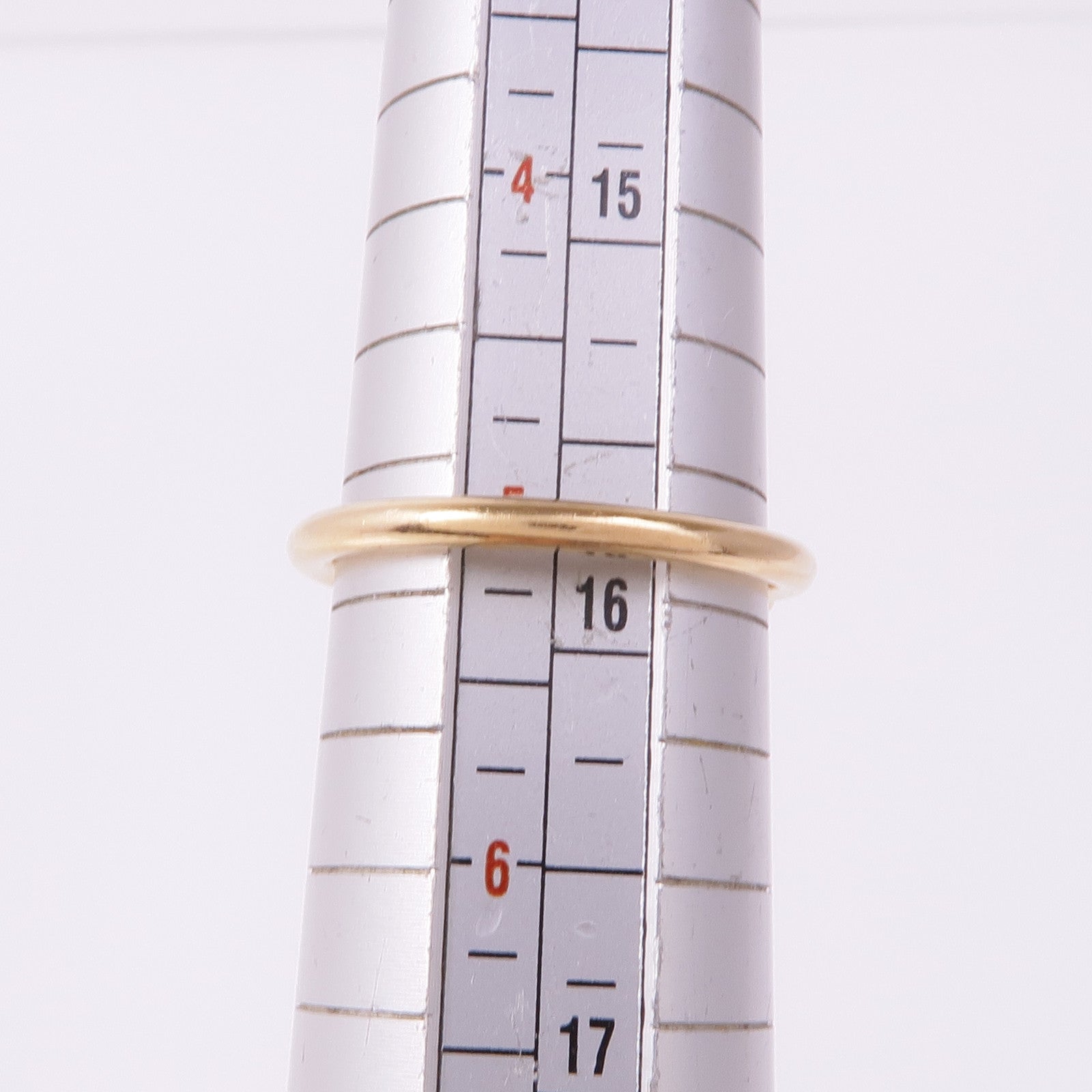 TIFFANY＆CO 18K玫瑰金T Diamond Wire Ring鑽石戒指US#5