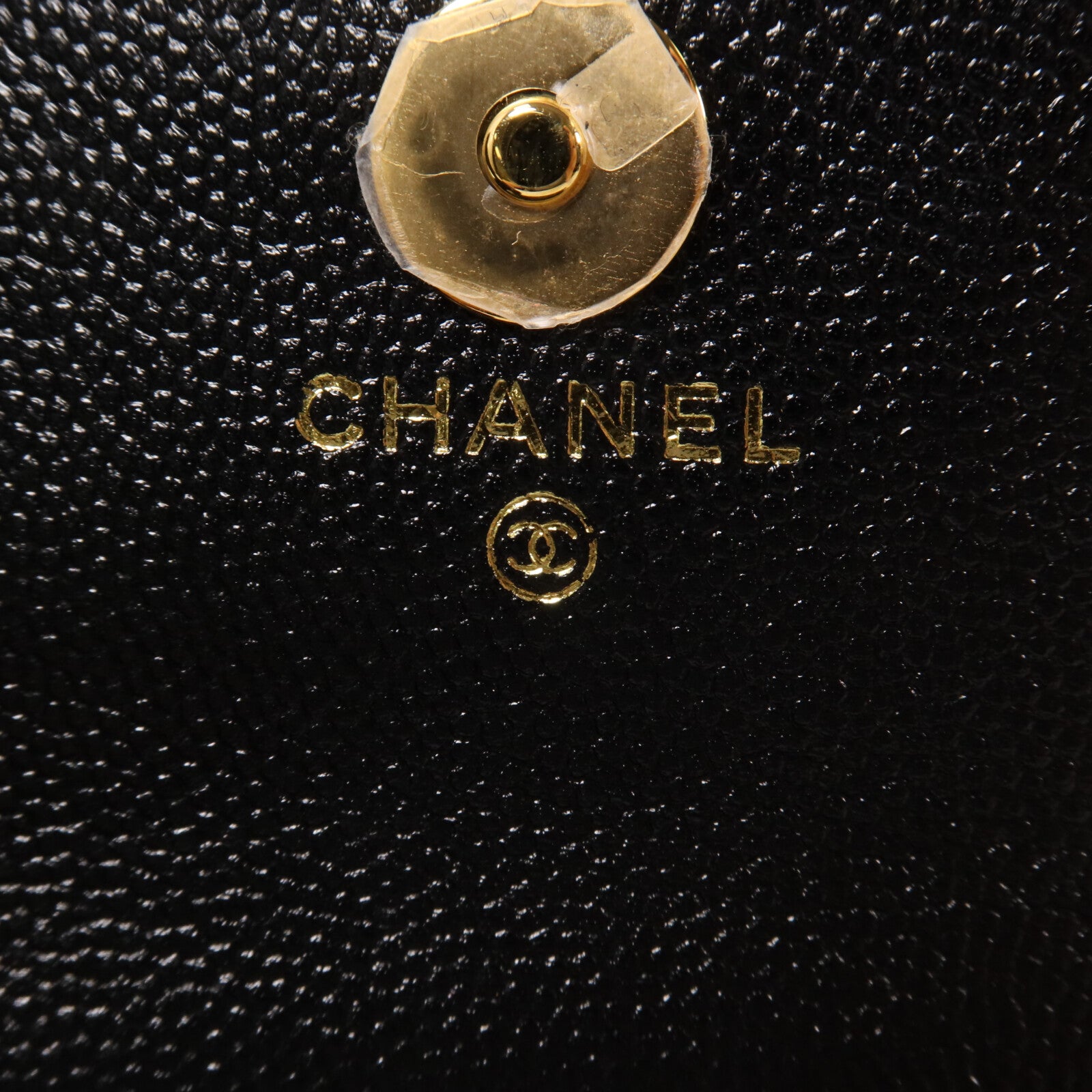 CHANEL 牛皮皮革Bar Clutch On Chain鏈帶手挽肩背兩用袋